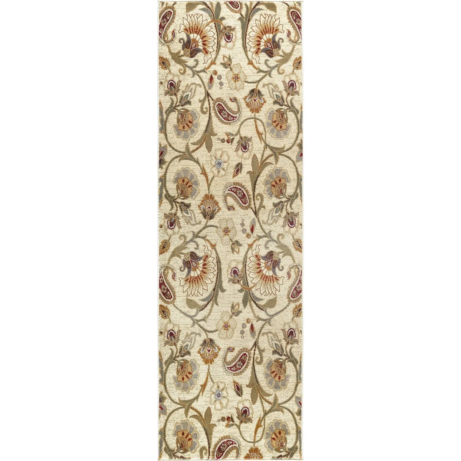 Infinity Transitional Floral Indoor Area Rug