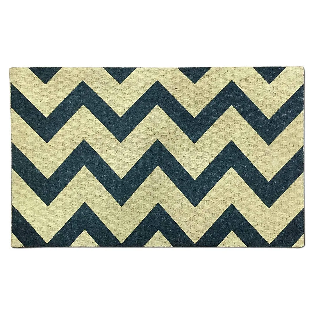 J&V Textiles Hearts Outdoor Coir Doormat