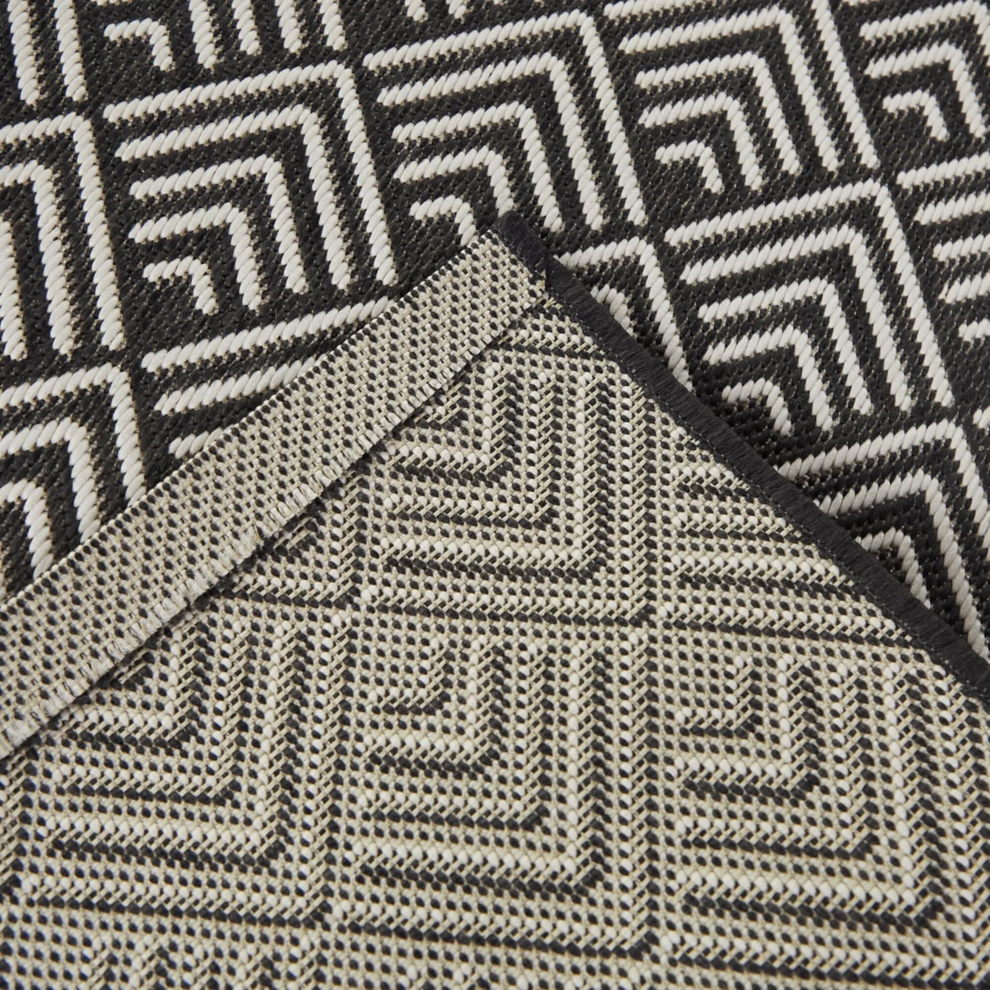 Janine Chevron Indoor/Outdoor Area Rug