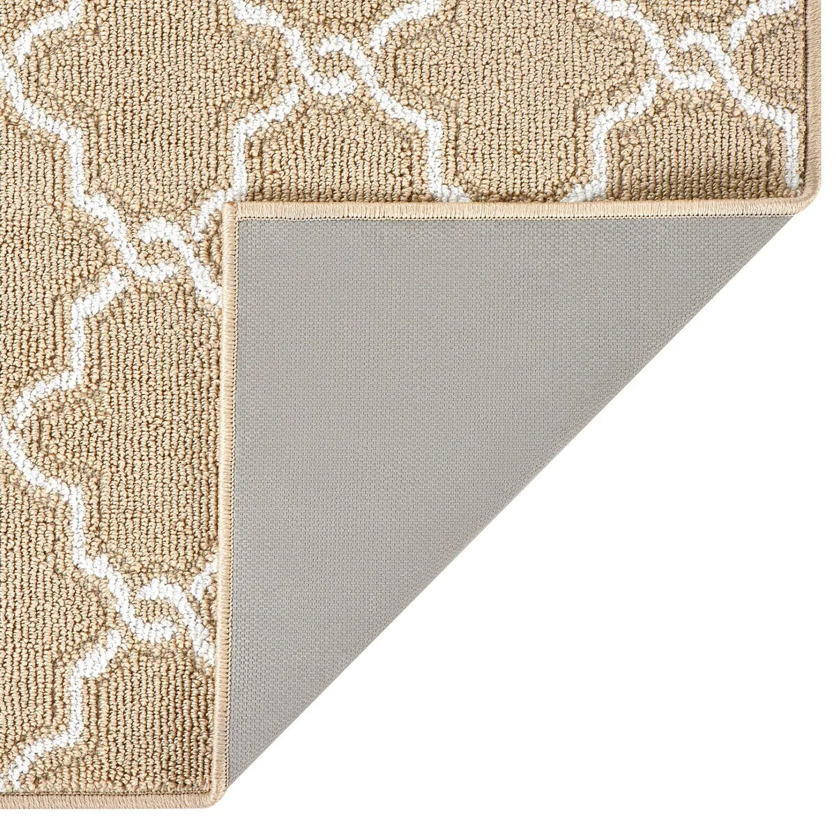 Jean Pierre Tufted Runner Yohan Trellis Rug | Modern Home Dcor Slip-resistant Accent Carpet for Entryway and Hallway