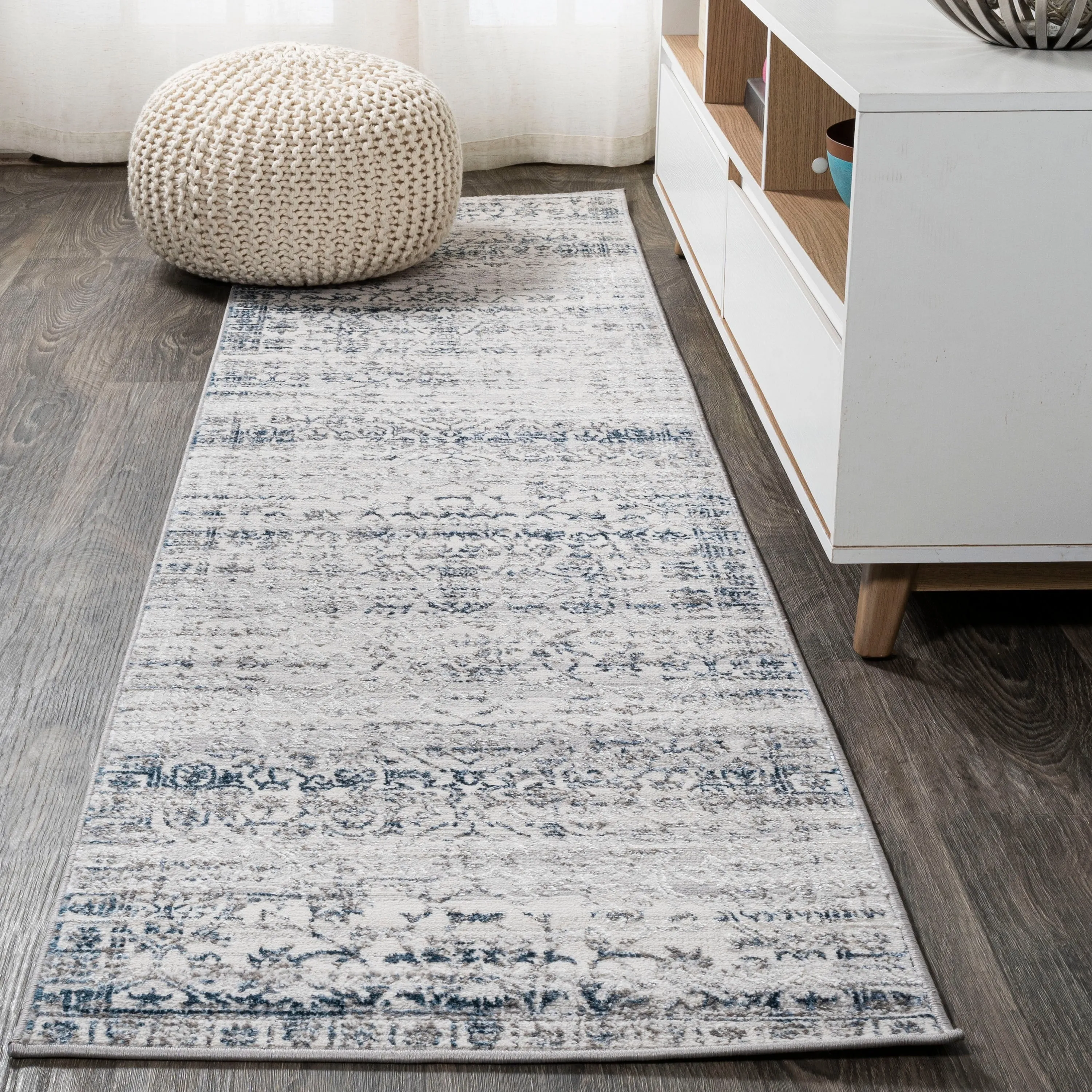 JONATHAN Y Arabesque Modern Strie' Area Rug