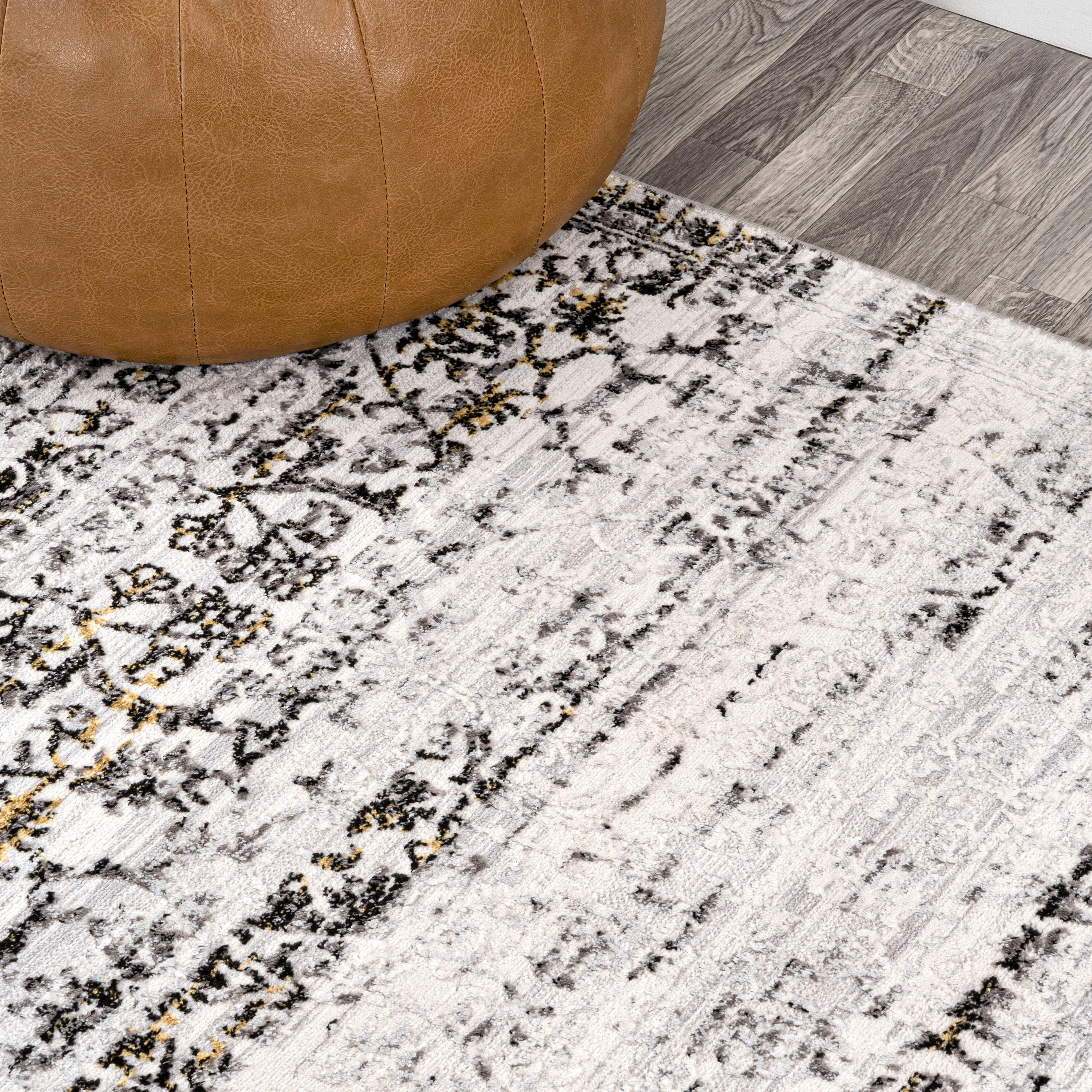 JONATHAN Y Arabesque Modern Strie' Area Rug