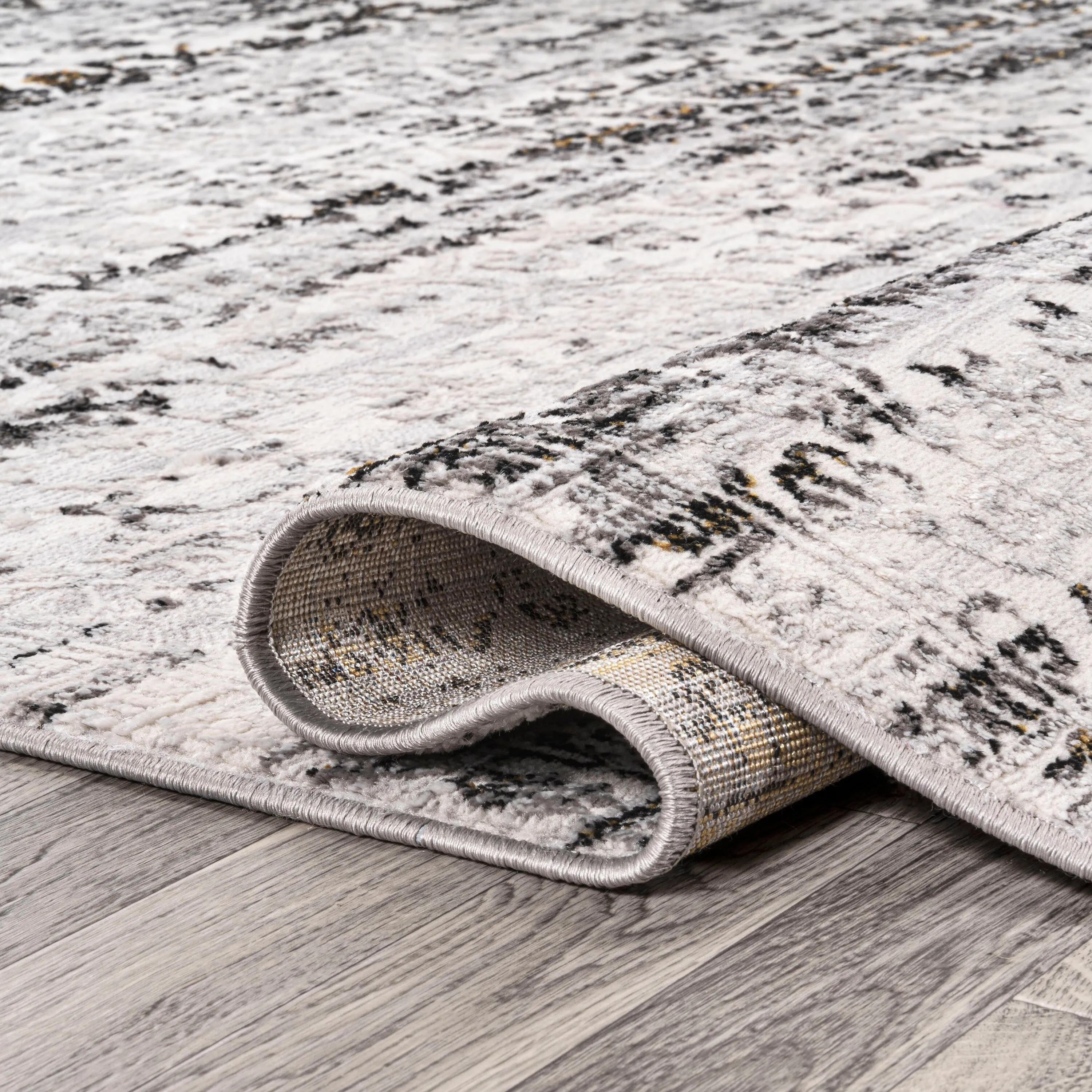 JONATHAN Y Arabesque Modern Strie' Area Rug