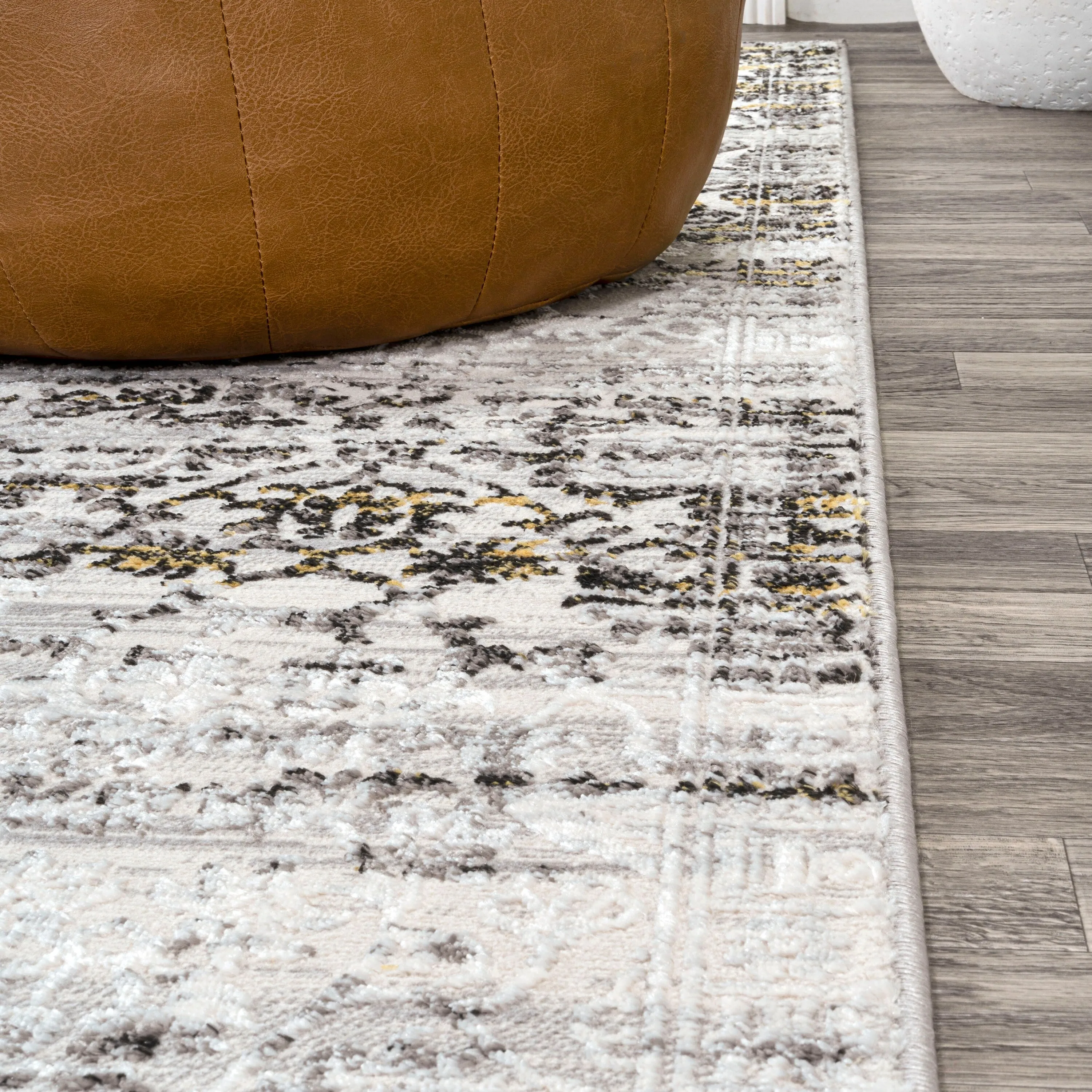 JONATHAN Y Arabesque Modern Strie' Area Rug