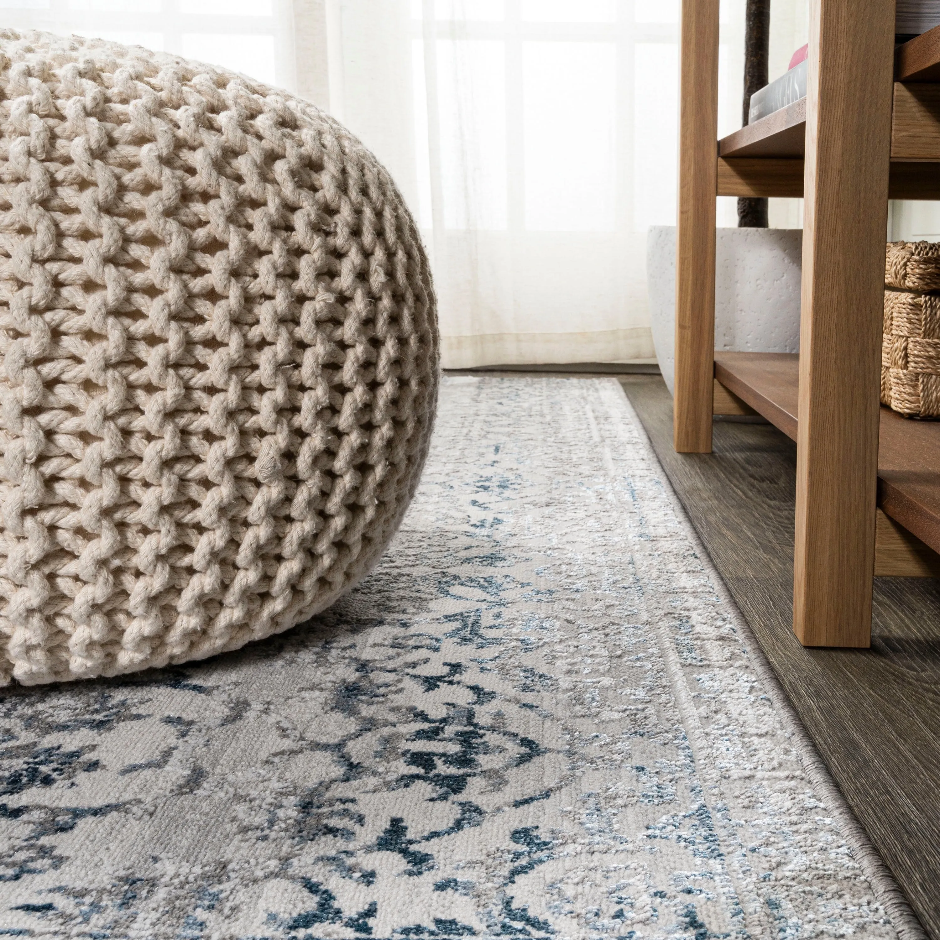 JONATHAN Y Arabesque Modern Strie' Area Rug