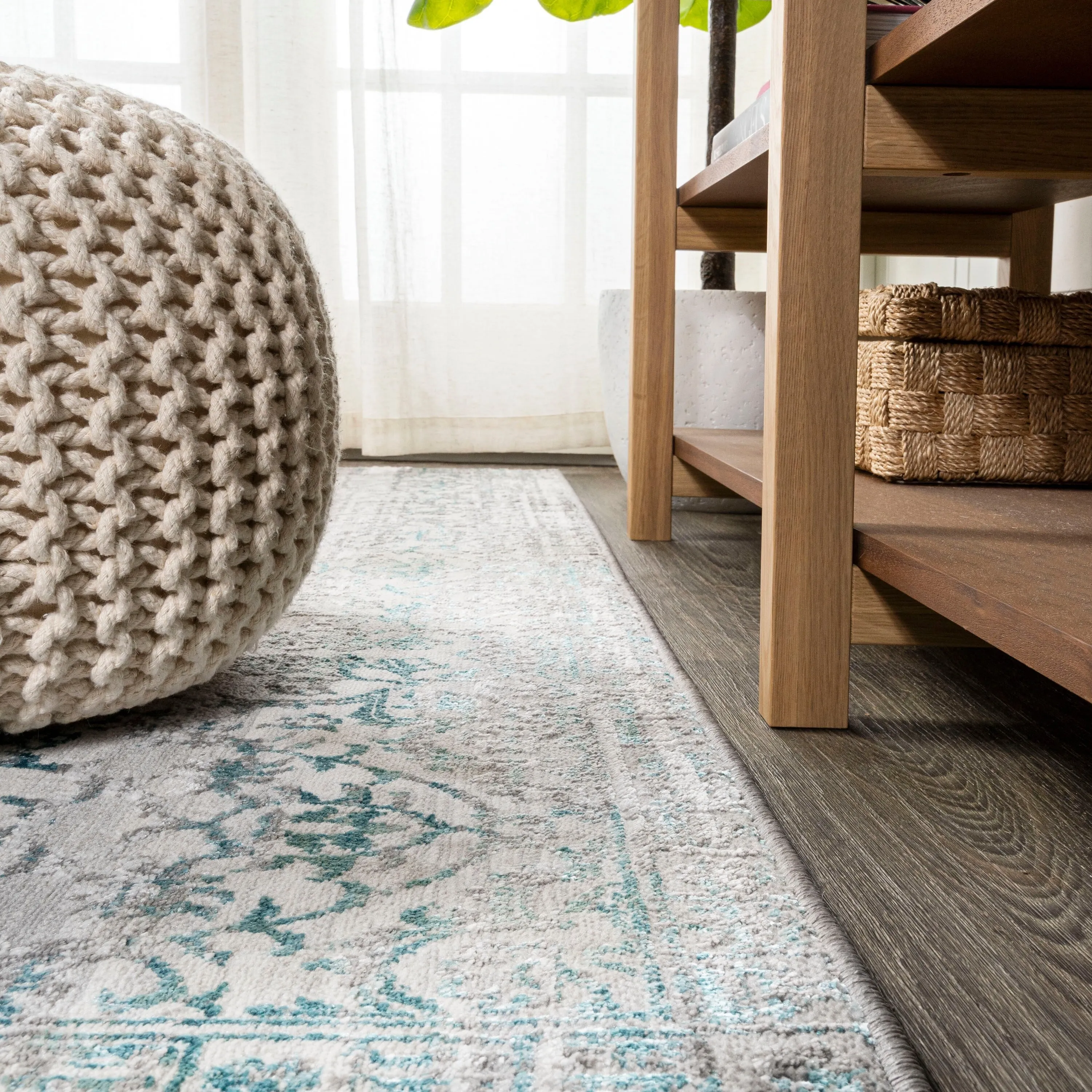 JONATHAN Y Arabesque Modern Strie' Area Rug