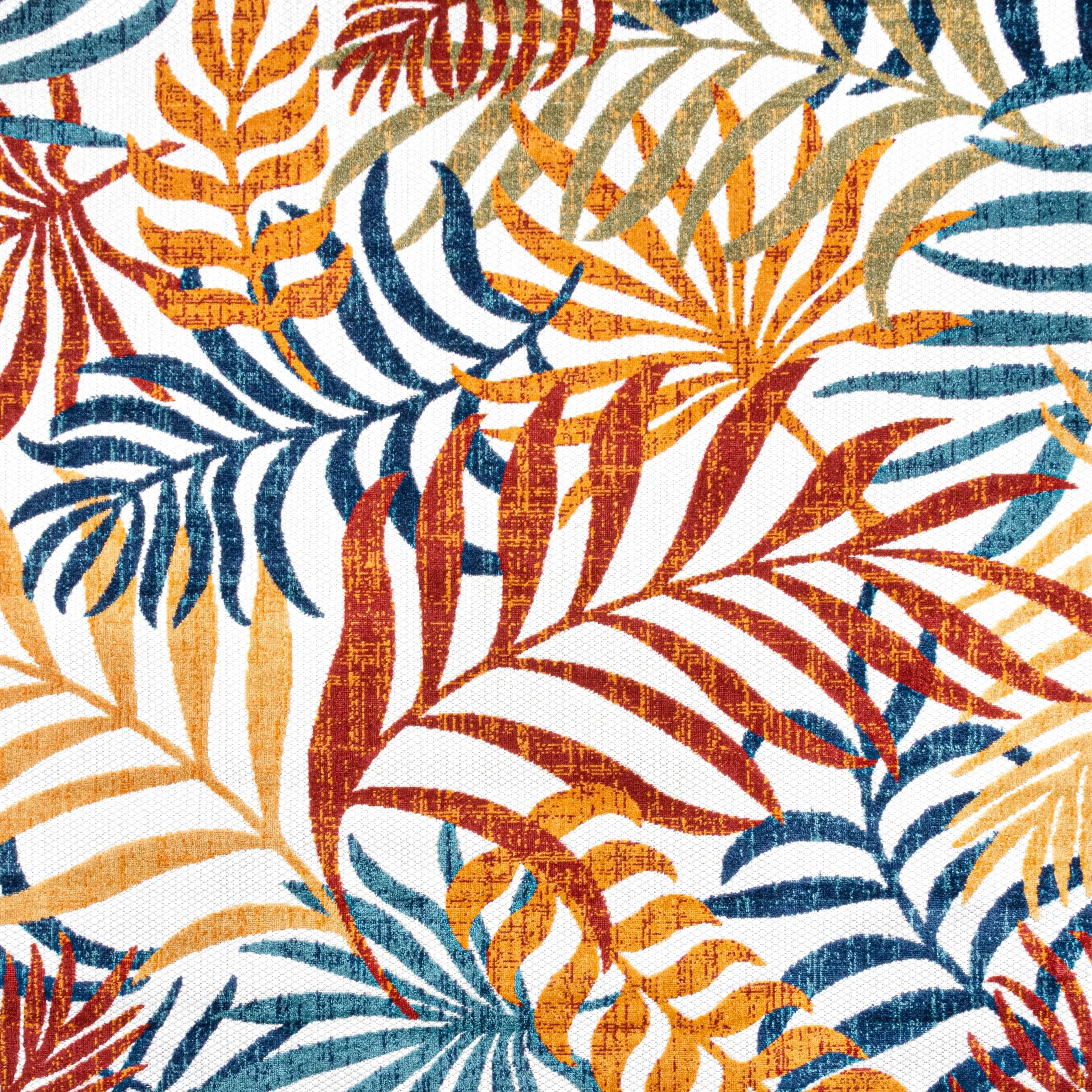 JONATHAN Y Aydin Palm Leaves Indoor/Outdoor Area Rug