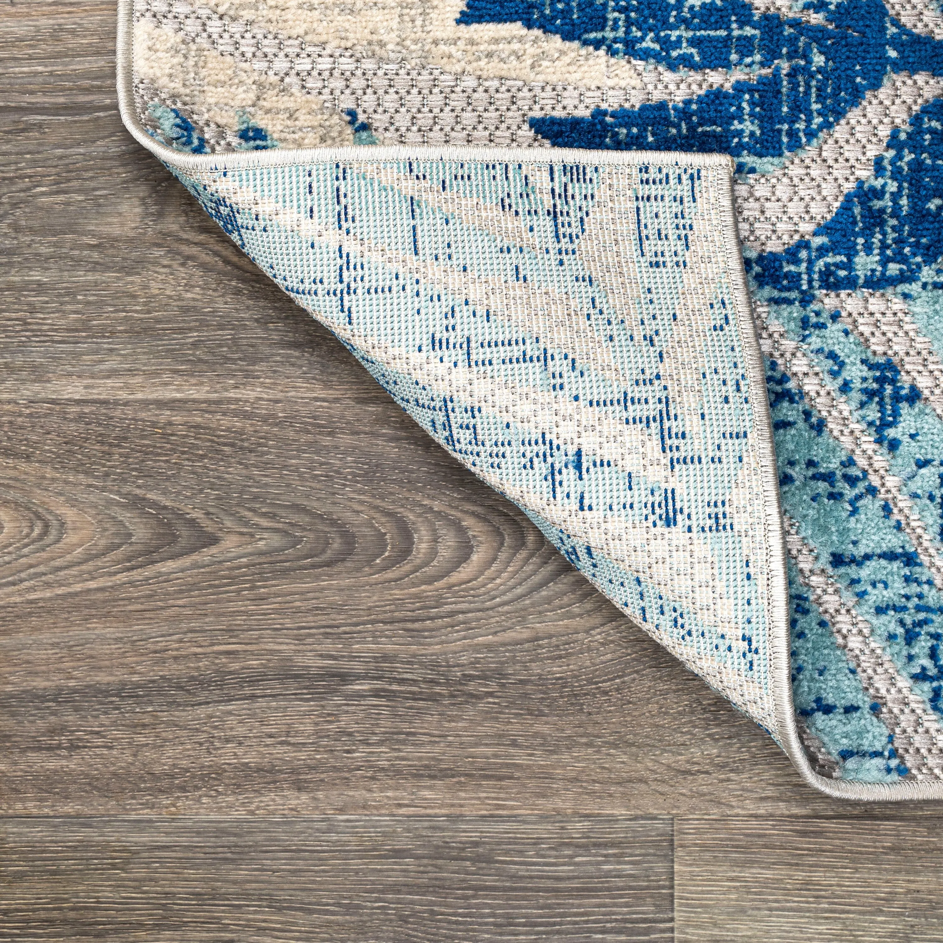 JONATHAN Y Aydin Palm Leaves Indoor/Outdoor Area Rug
