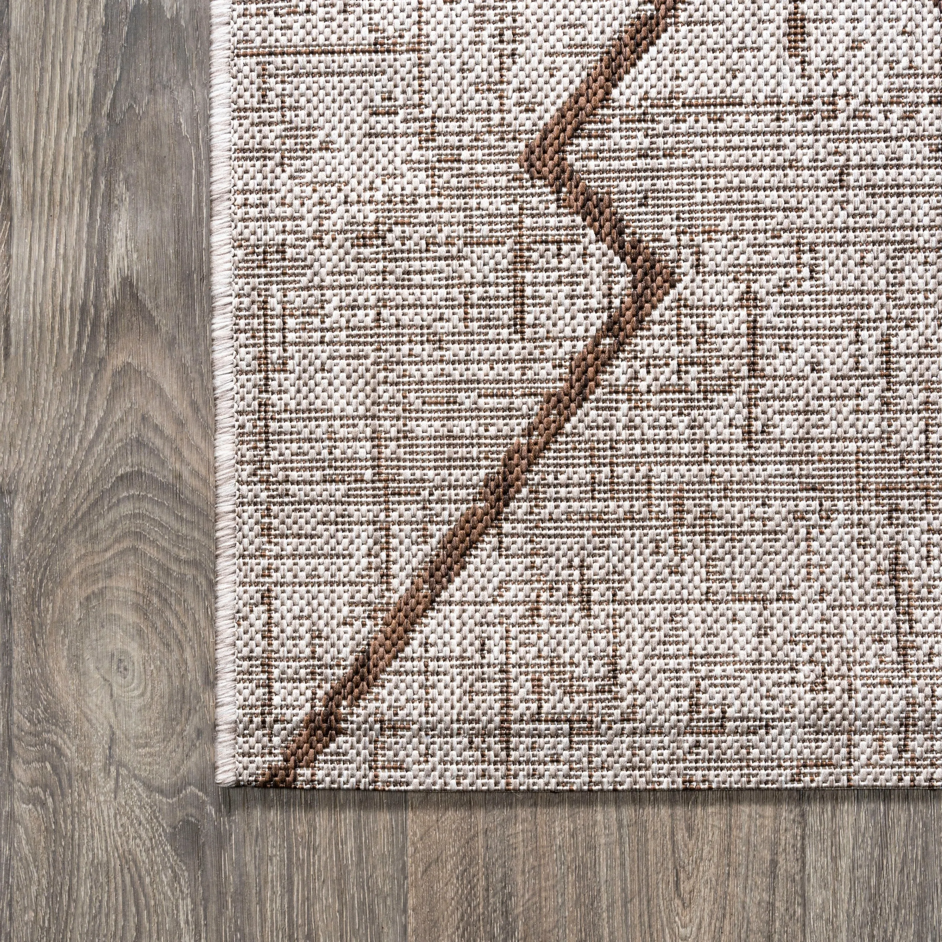 JONATHAN Y Derya Tribal Diamond Trellis Indoor/Outdoor Area Rug