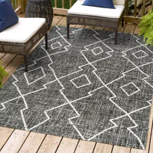 JONATHAN Y Derya Tribal Diamond Trellis Indoor/Outdoor Area Rug