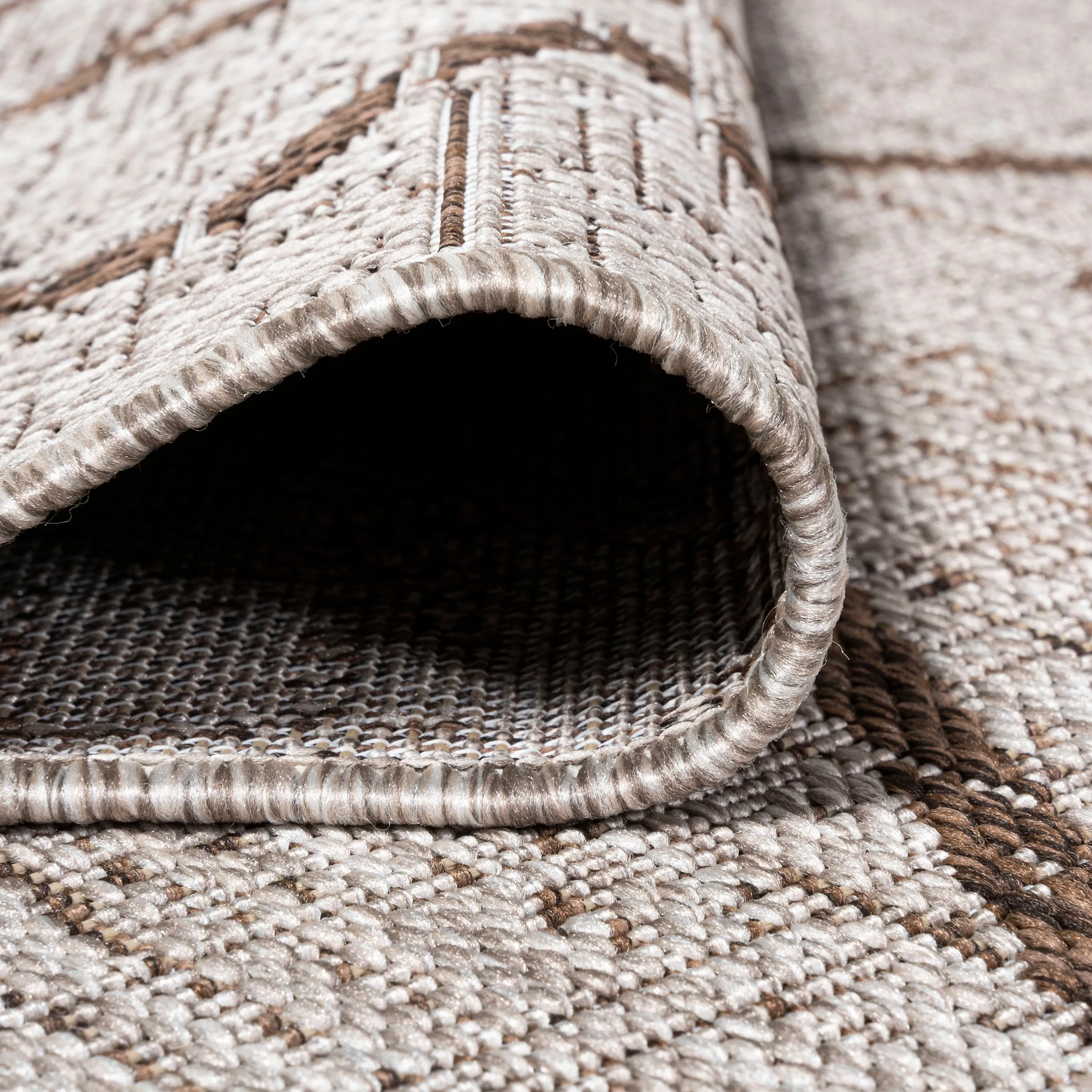 JONATHAN Y Derya Tribal Diamond Trellis Indoor/Outdoor Area Rug