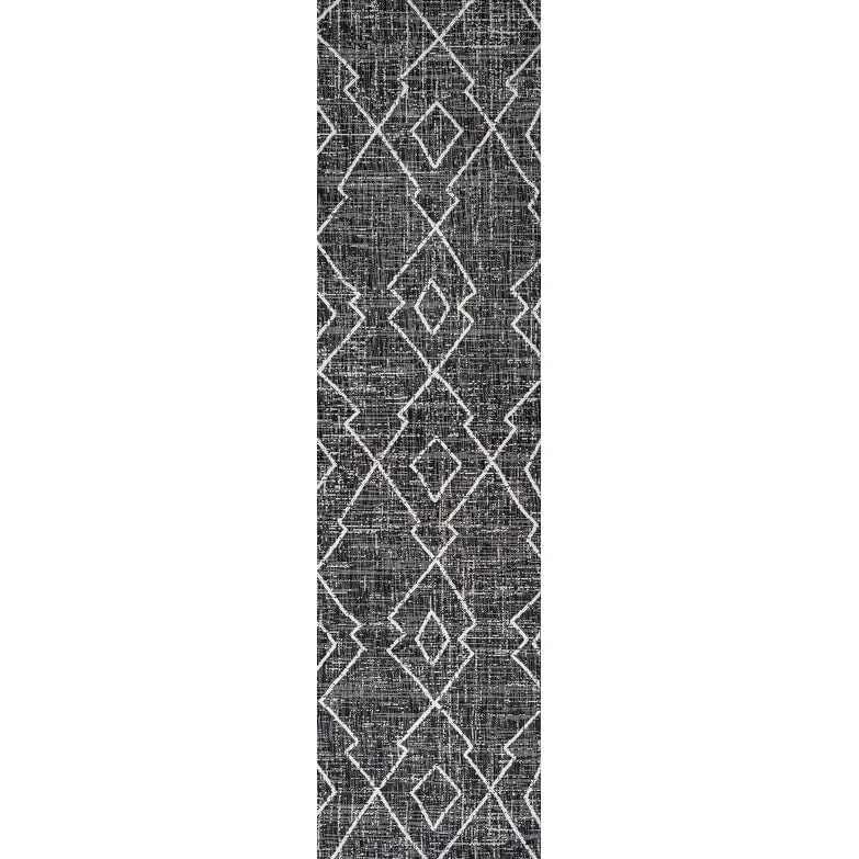 JONATHAN Y Derya Tribal Diamond Trellis Indoor/Outdoor Area Rug