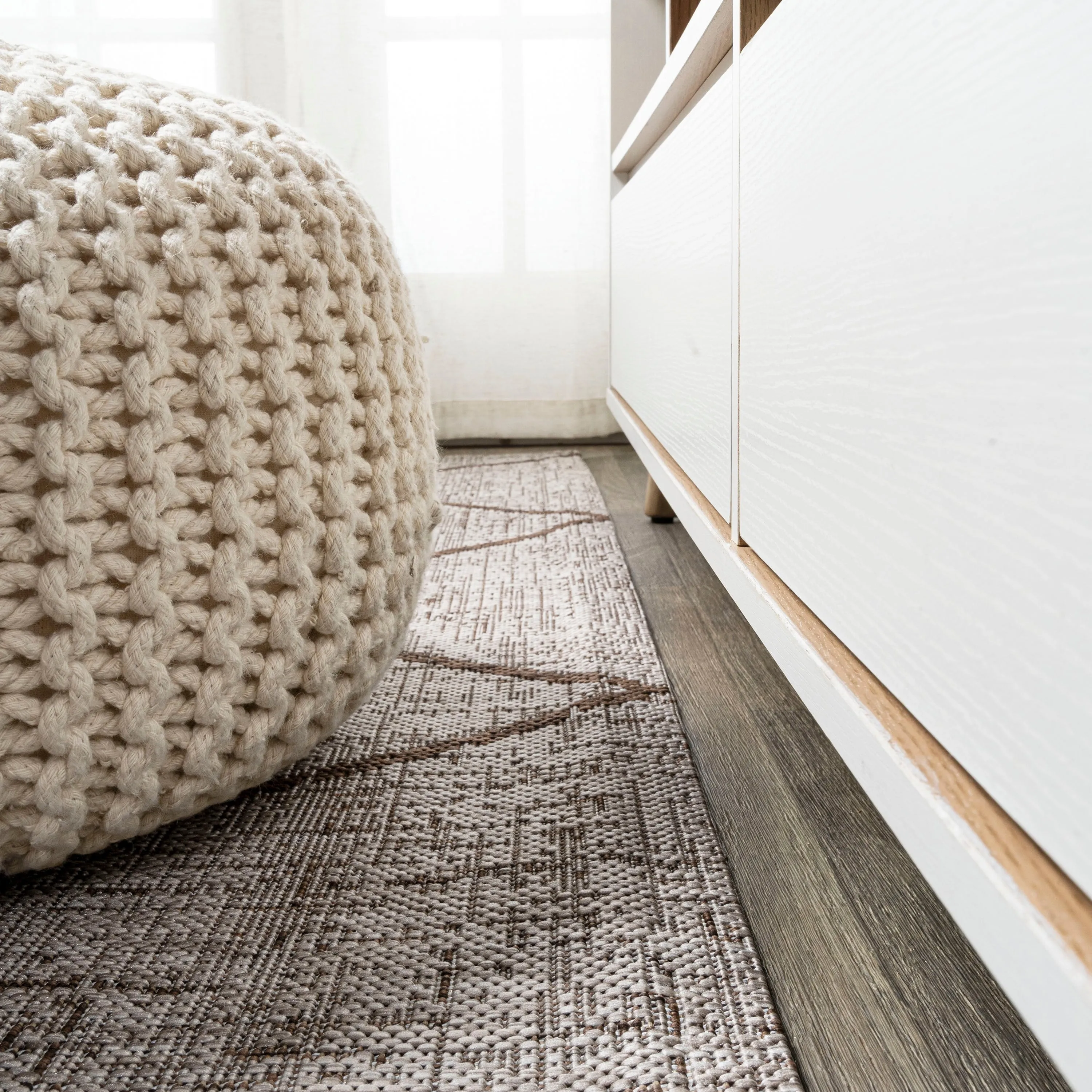 JONATHAN Y Derya Tribal Diamond Trellis Indoor/Outdoor Area Rug