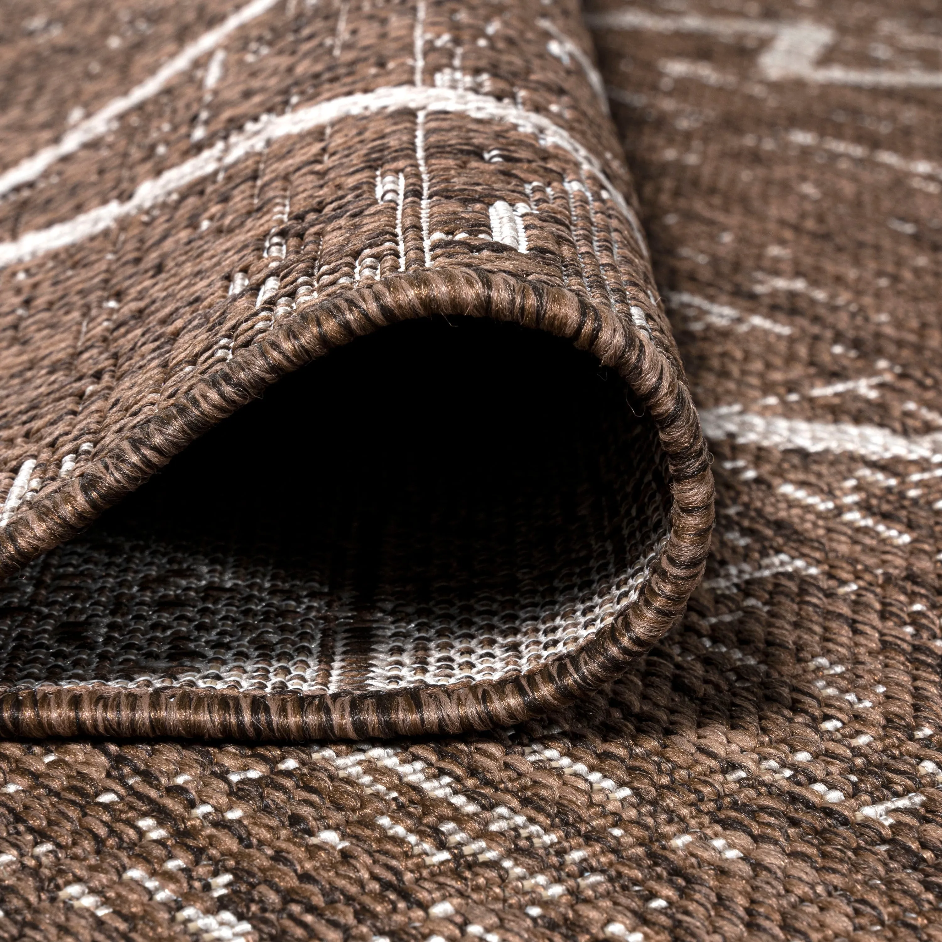 JONATHAN Y Derya Tribal Diamond Trellis Indoor/Outdoor Area Rug