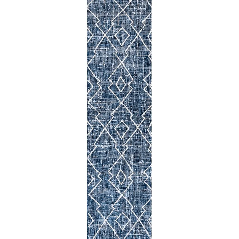 JONATHAN Y Derya Tribal Diamond Trellis Indoor/Outdoor Area Rug