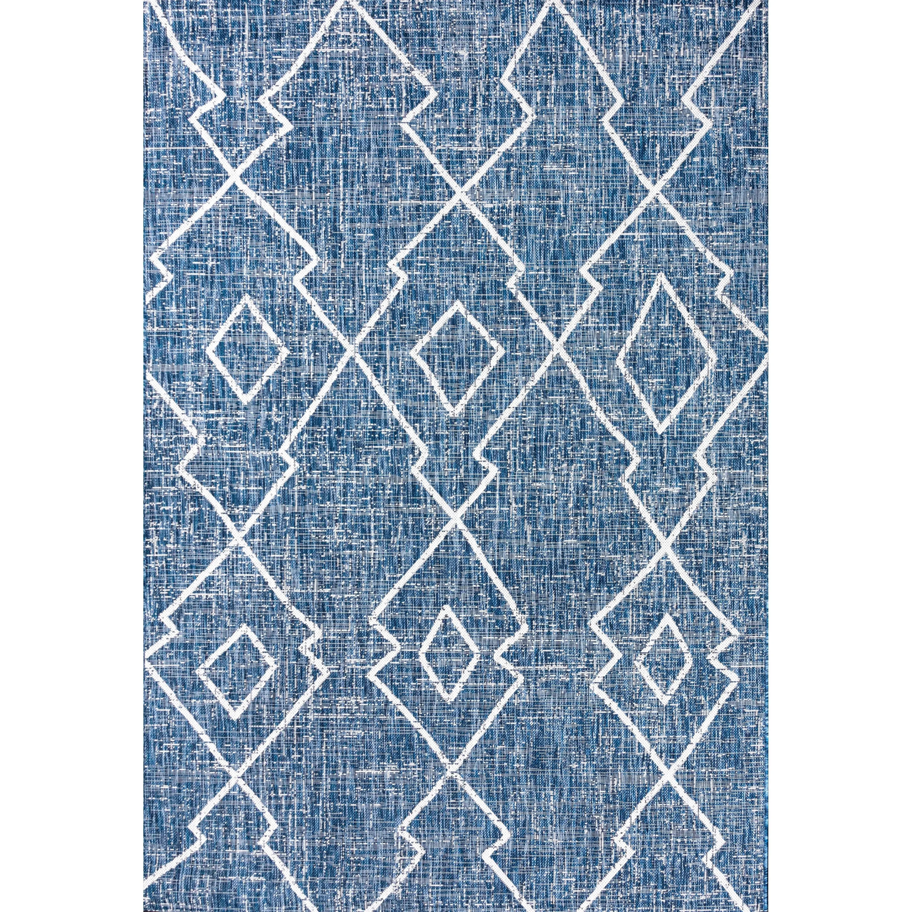 JONATHAN Y Derya Tribal Diamond Trellis Indoor/Outdoor Area Rug