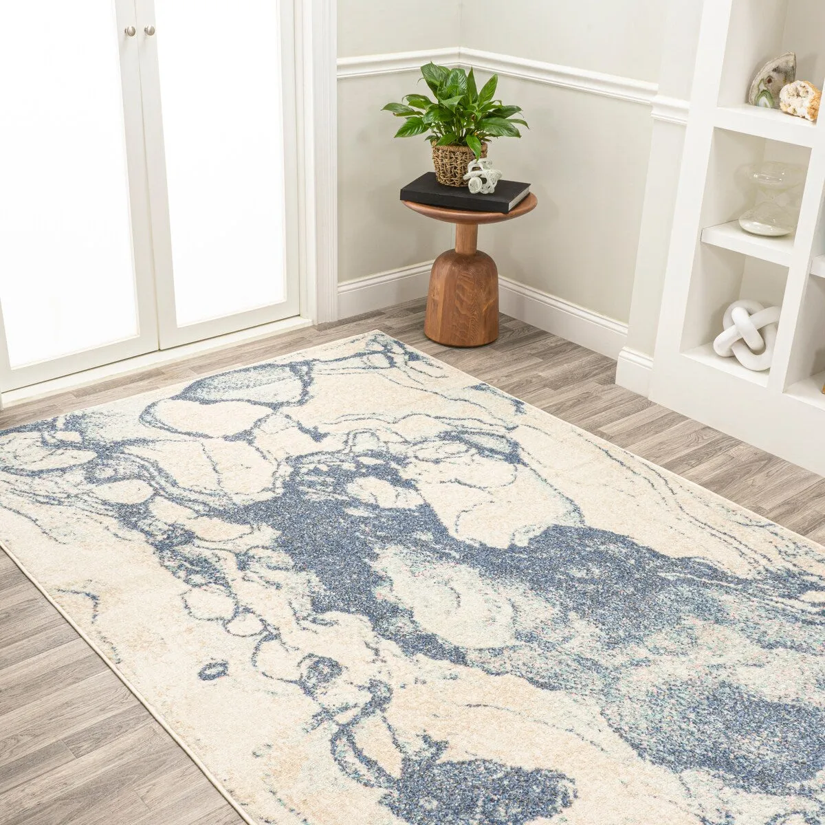 JONATHAN Y Giglio Abstract Marbled Modern Area Rug