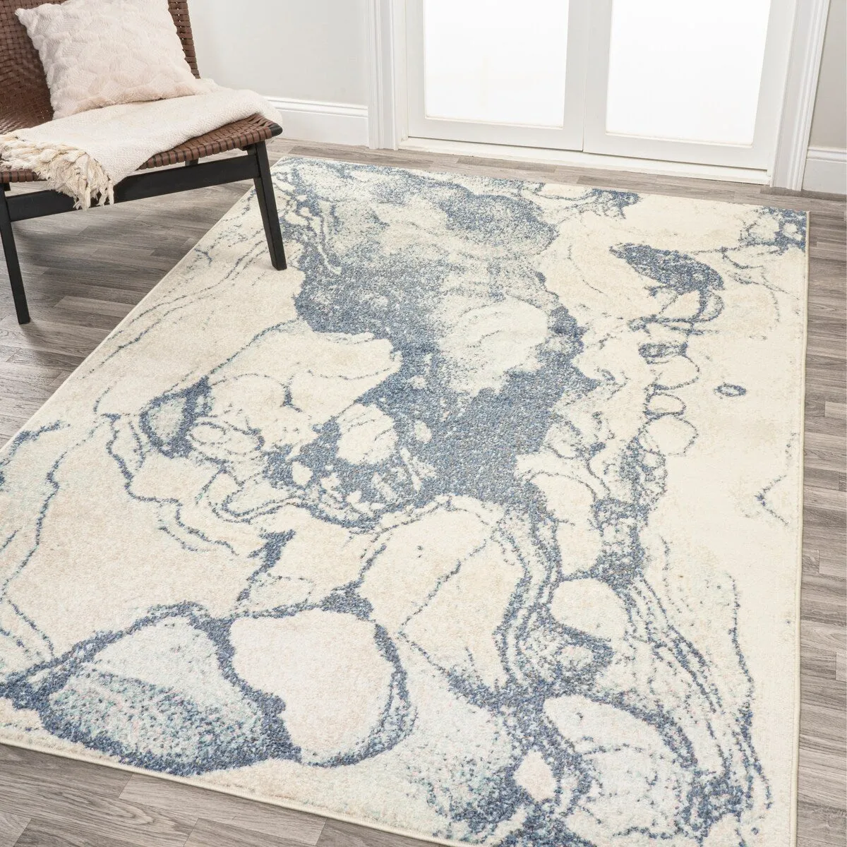 JONATHAN Y Giglio Abstract Marbled Modern Area Rug