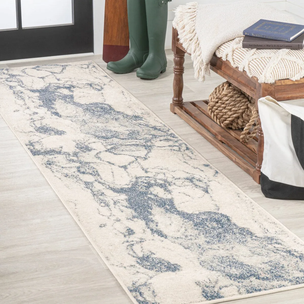 JONATHAN Y Giglio Abstract Marbled Modern Area Rug
