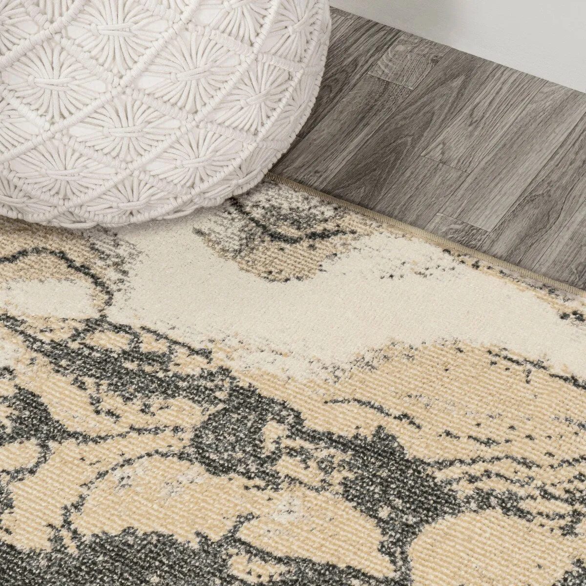 JONATHAN Y Giglio Abstract Marbled Modern Area Rug