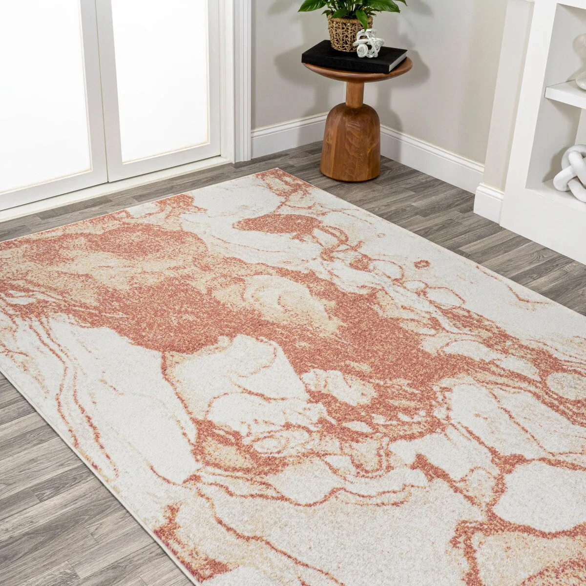 JONATHAN Y Giglio Abstract Marbled Modern Area Rug