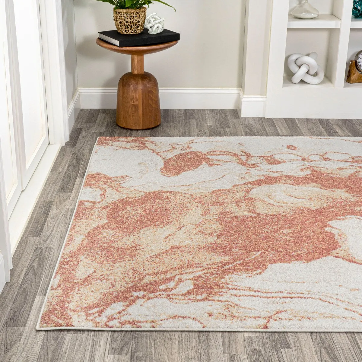 JONATHAN Y Giglio Abstract Marbled Modern Area Rug
