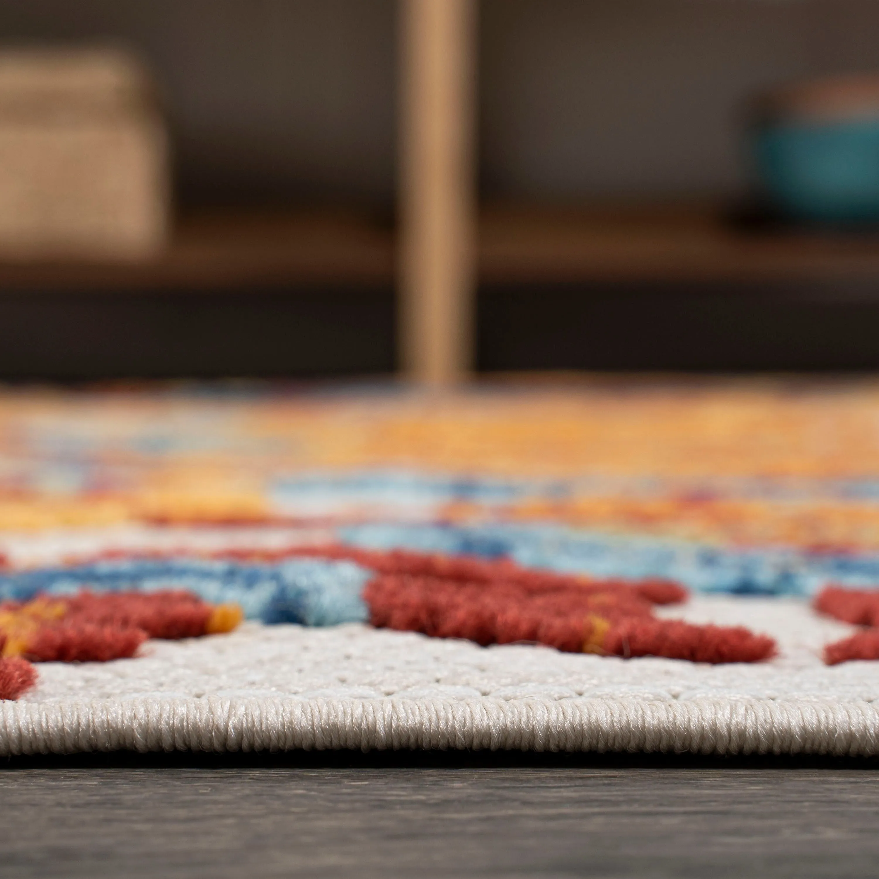 JONATHAN Y Lucena Paisley High-Low Indoor/Outdoor Area Rug