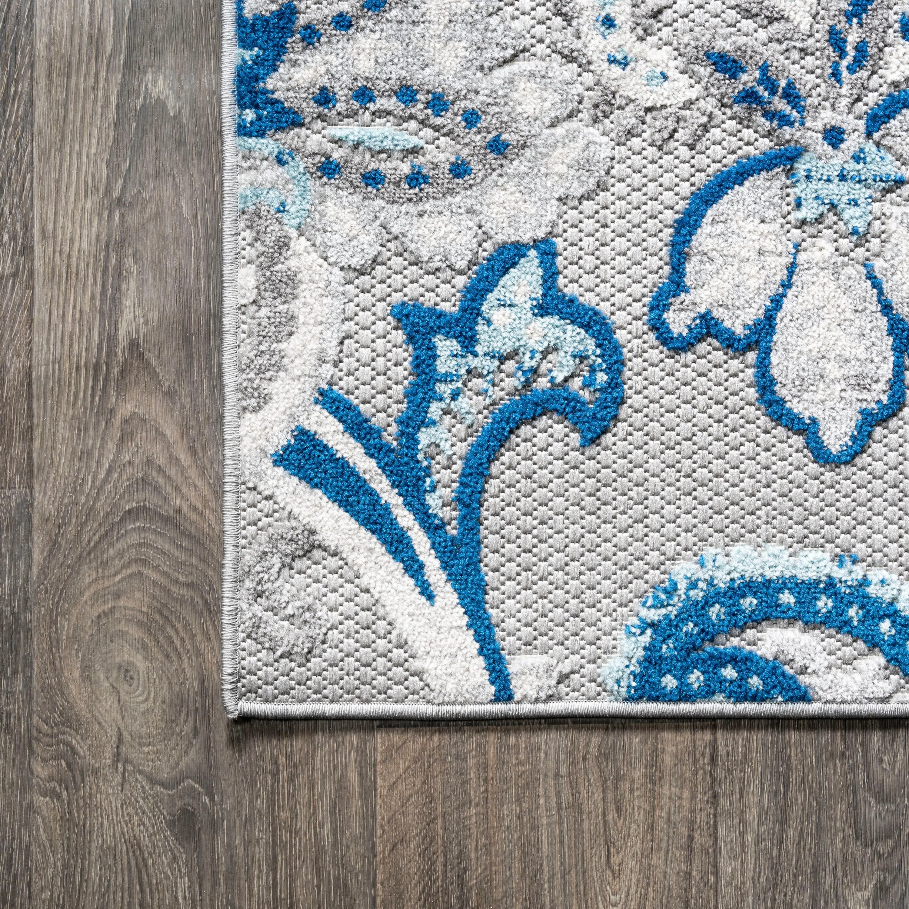 JONATHAN Y Lucena Paisley High-Low Indoor/Outdoor Area Rug