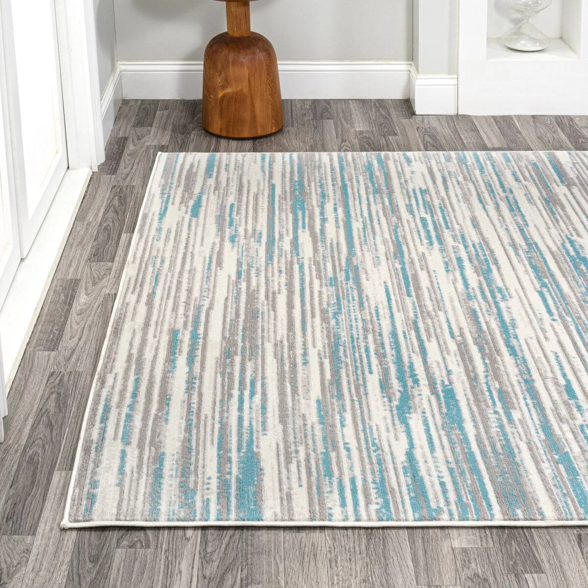 JONATHAN Y Madrid Modern Abstract Muted Flowers Area Rug