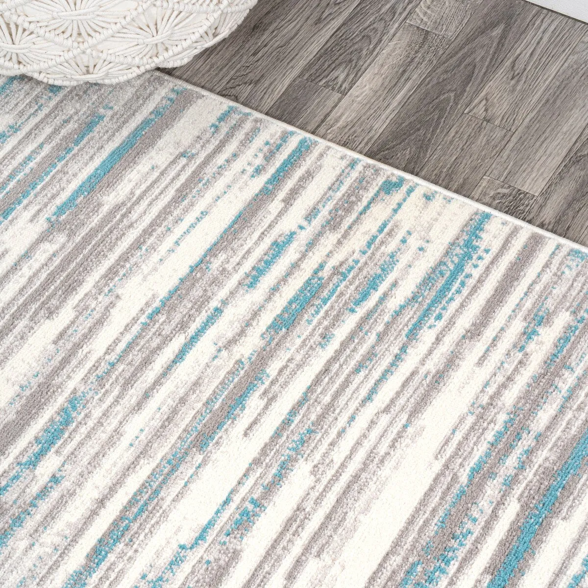 JONATHAN Y Madrid Modern Abstract Muted Flowers Area Rug