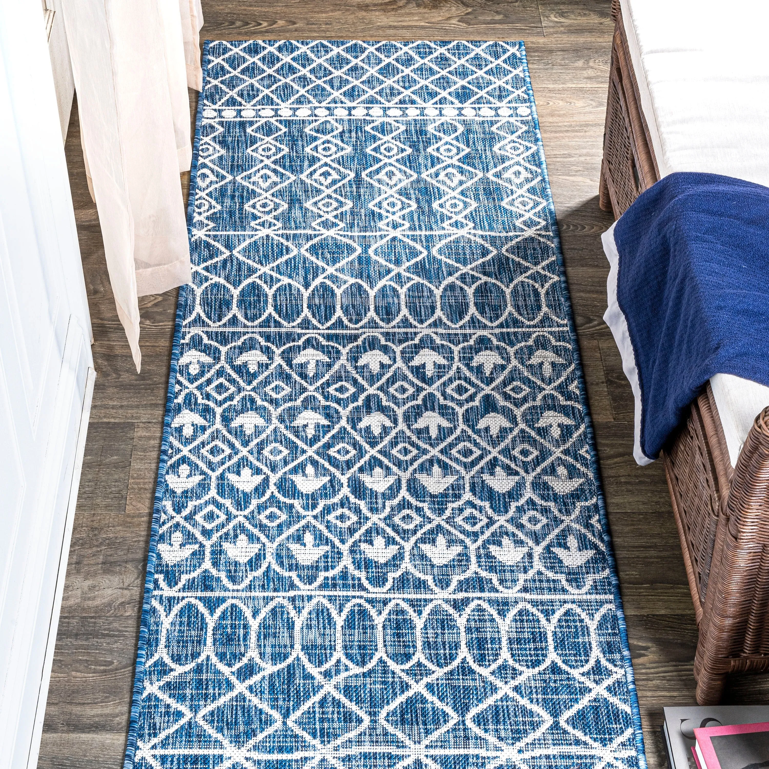 JONATHAN Y Nokat Tribal Bohemian Indoor/Outdoor Area Rug