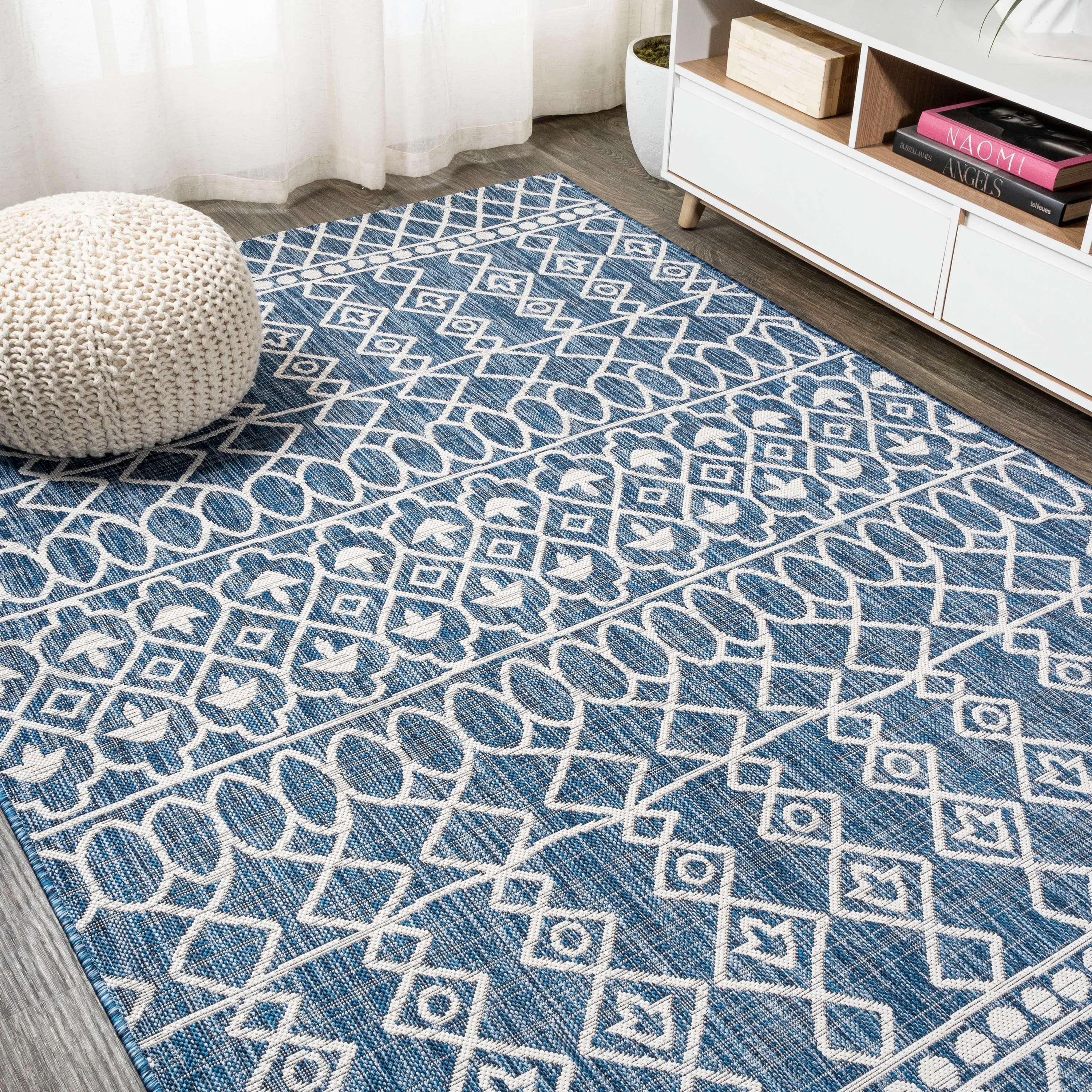 JONATHAN Y Nokat Tribal Bohemian Indoor/Outdoor Area Rug