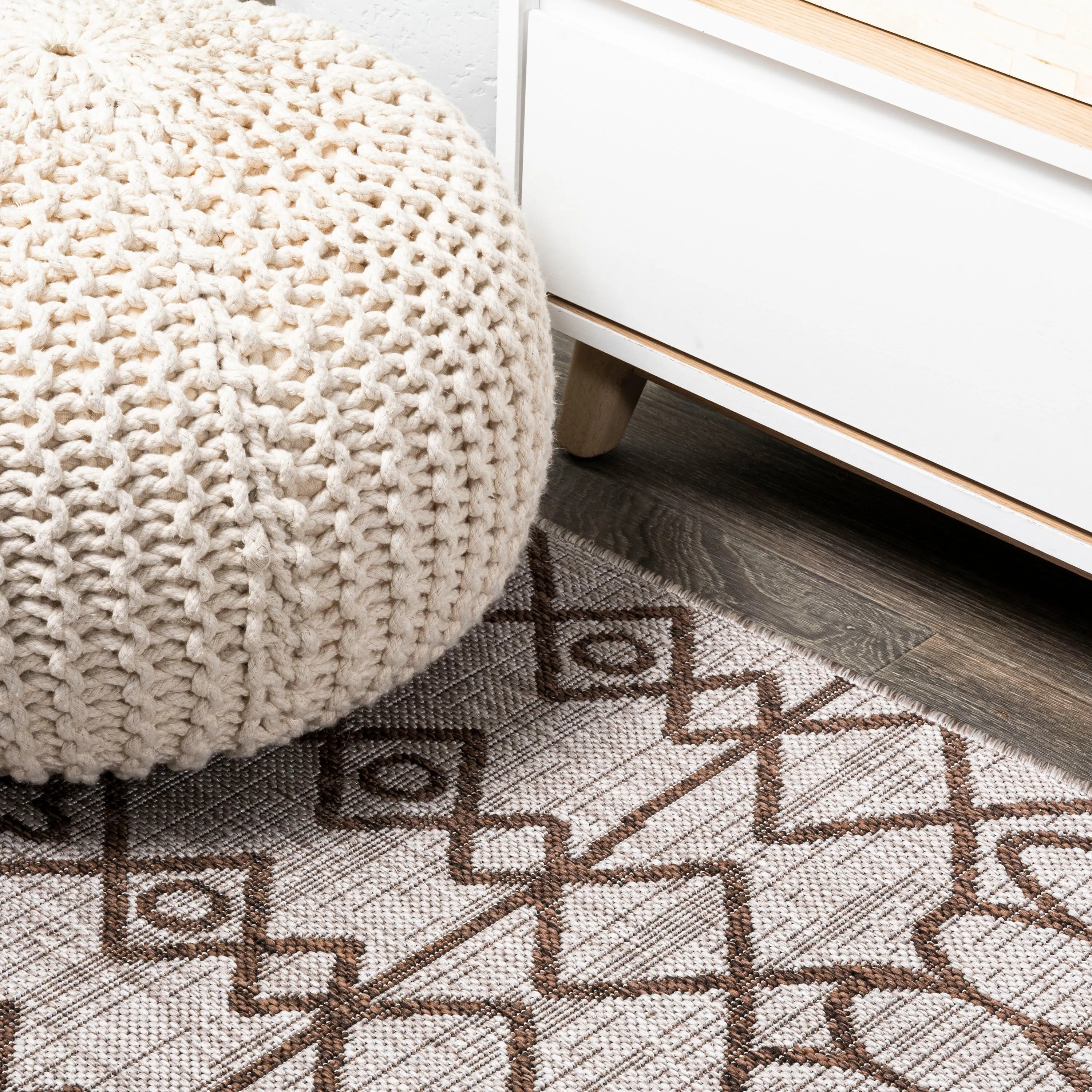 JONATHAN Y Nokat Tribal Bohemian Indoor/Outdoor Area Rug