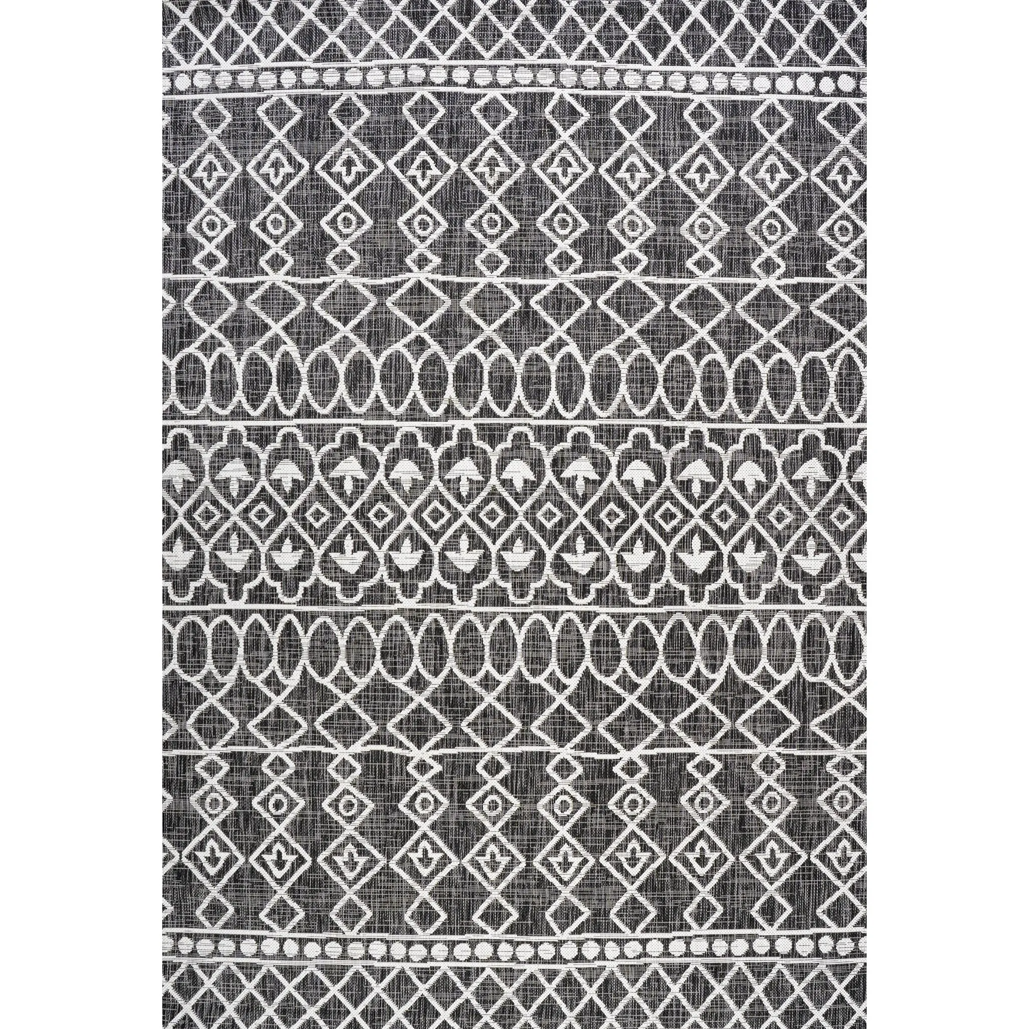 JONATHAN Y Nokat Tribal Bohemian Indoor/Outdoor Area Rug