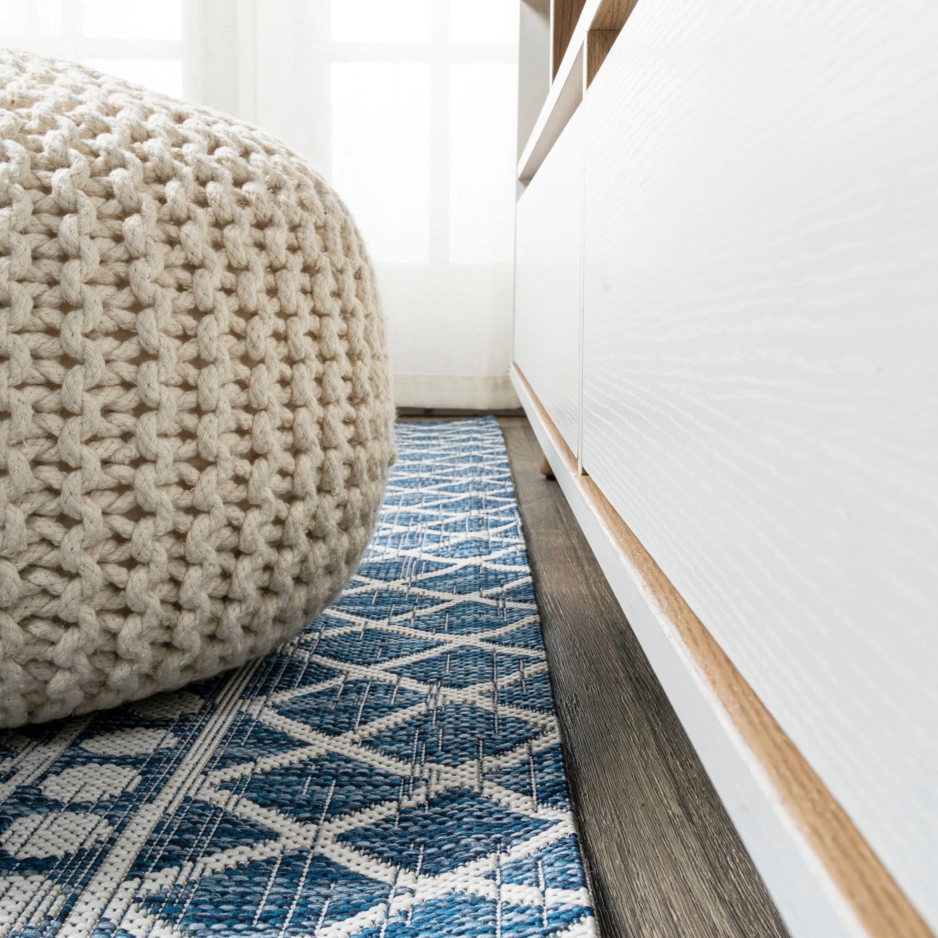JONATHAN Y Nokat Tribal Bohemian Indoor/Outdoor Area Rug