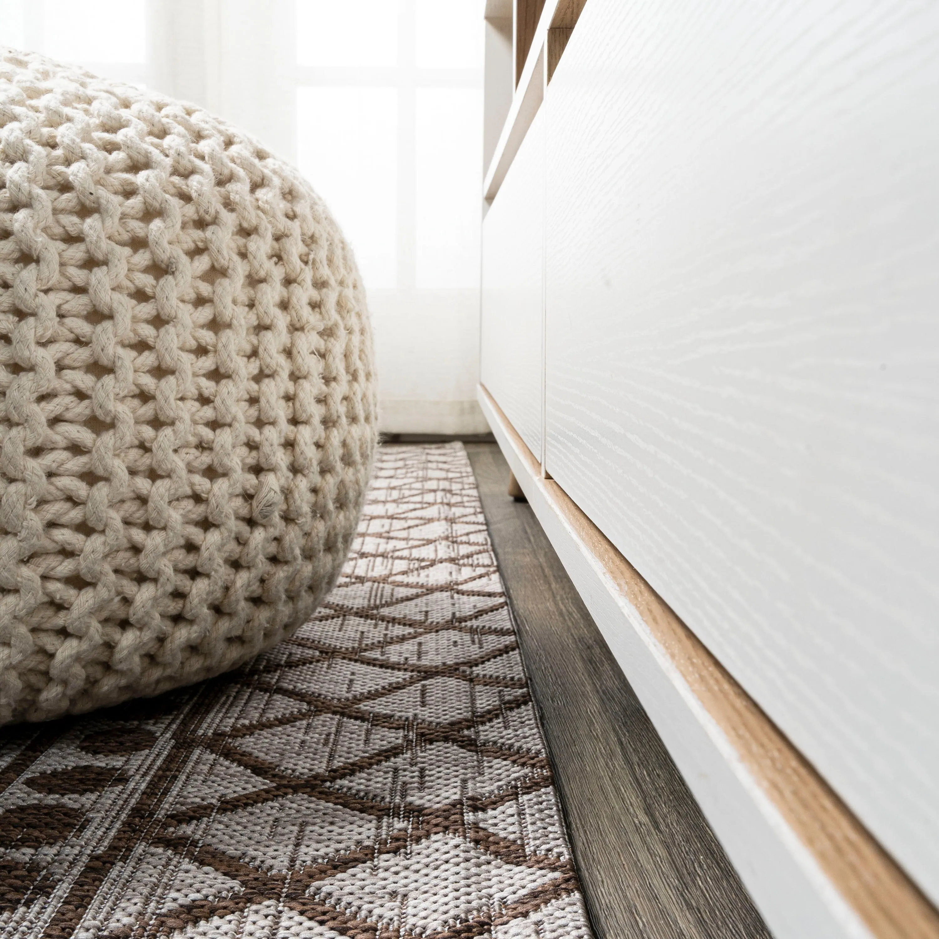 JONATHAN Y Nokat Tribal Bohemian Indoor/Outdoor Area Rug