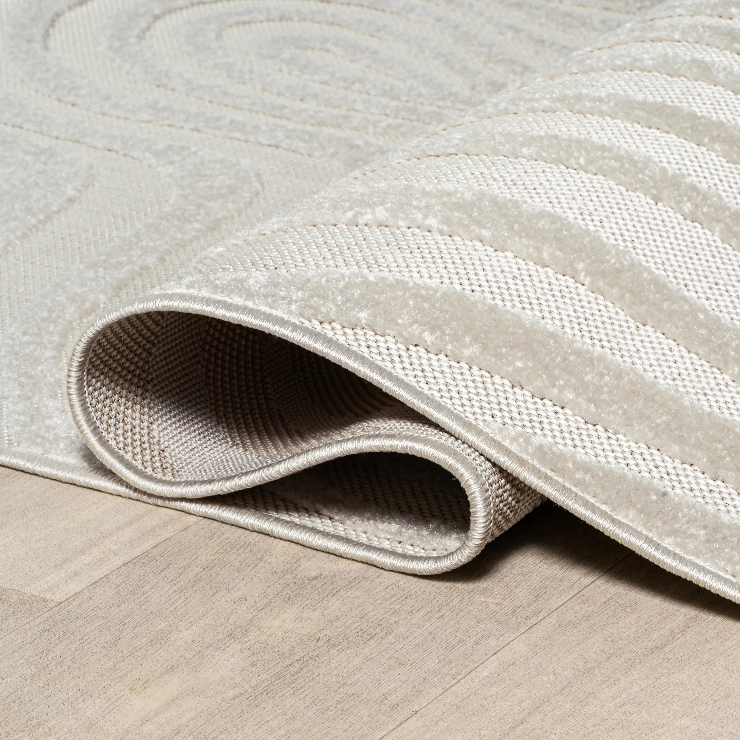 JONATHAN Y Nordby Abstract Groovy Striped Area Rug