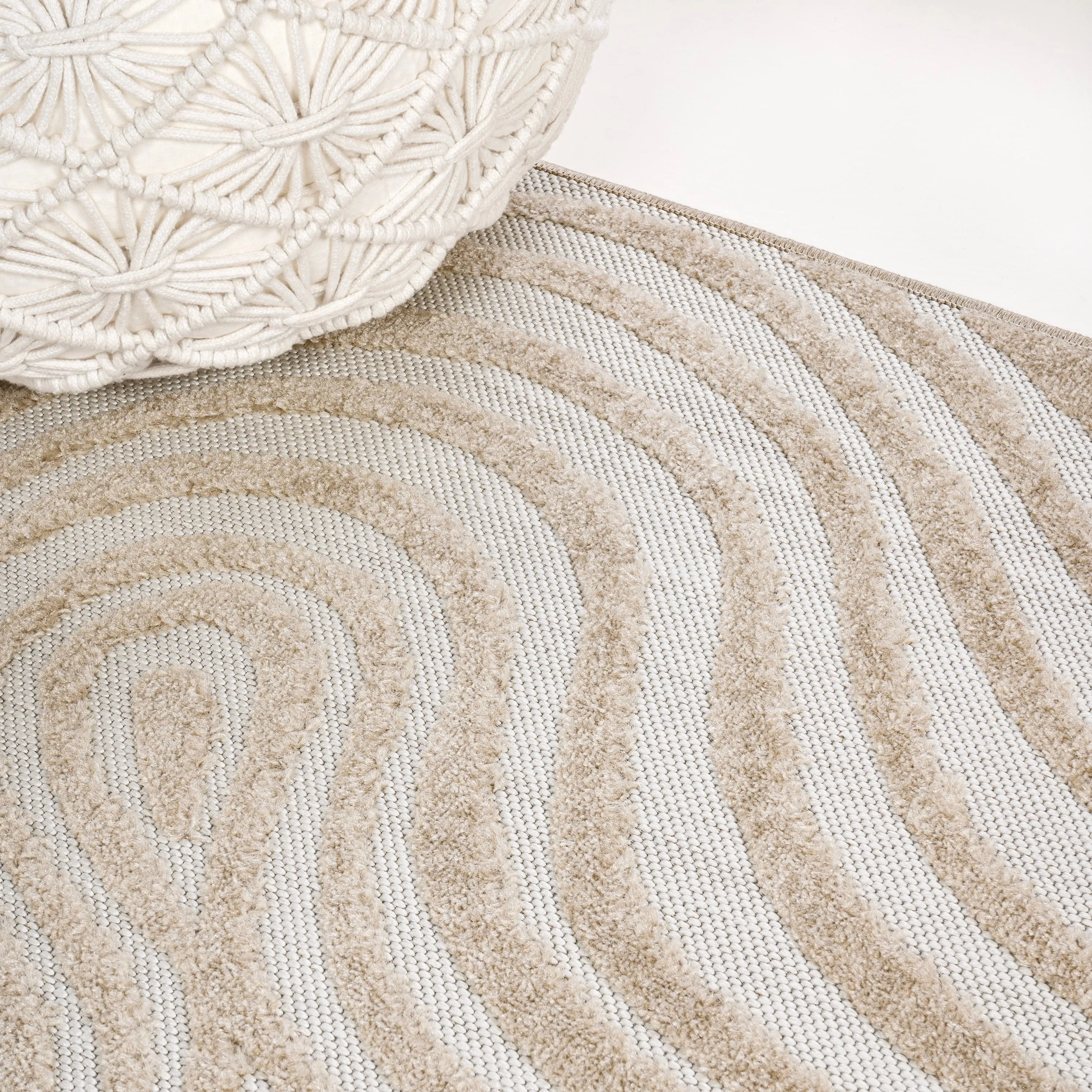 JONATHAN Y Nordby Abstract Groovy Striped Area Rug