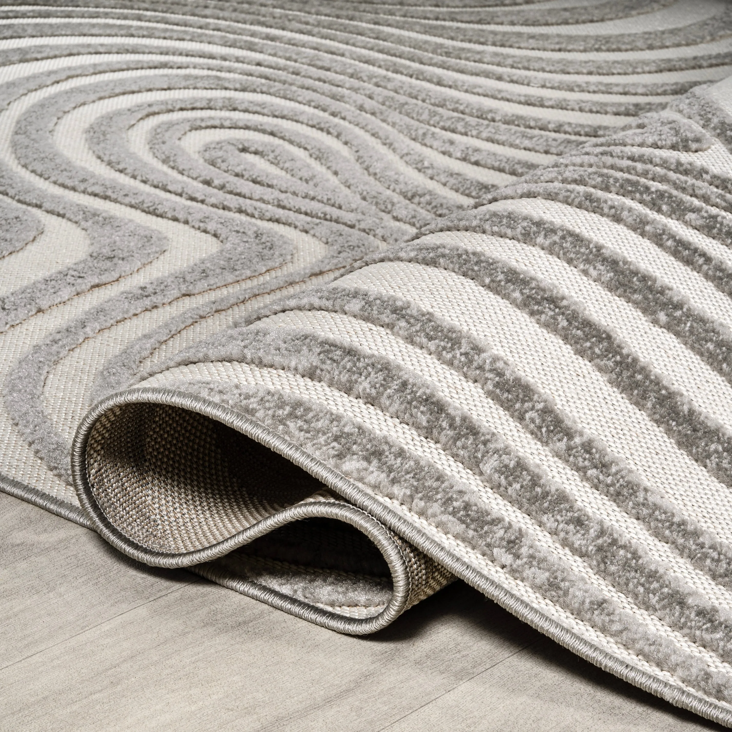 JONATHAN Y Nordby Abstract Groovy Striped Area Rug