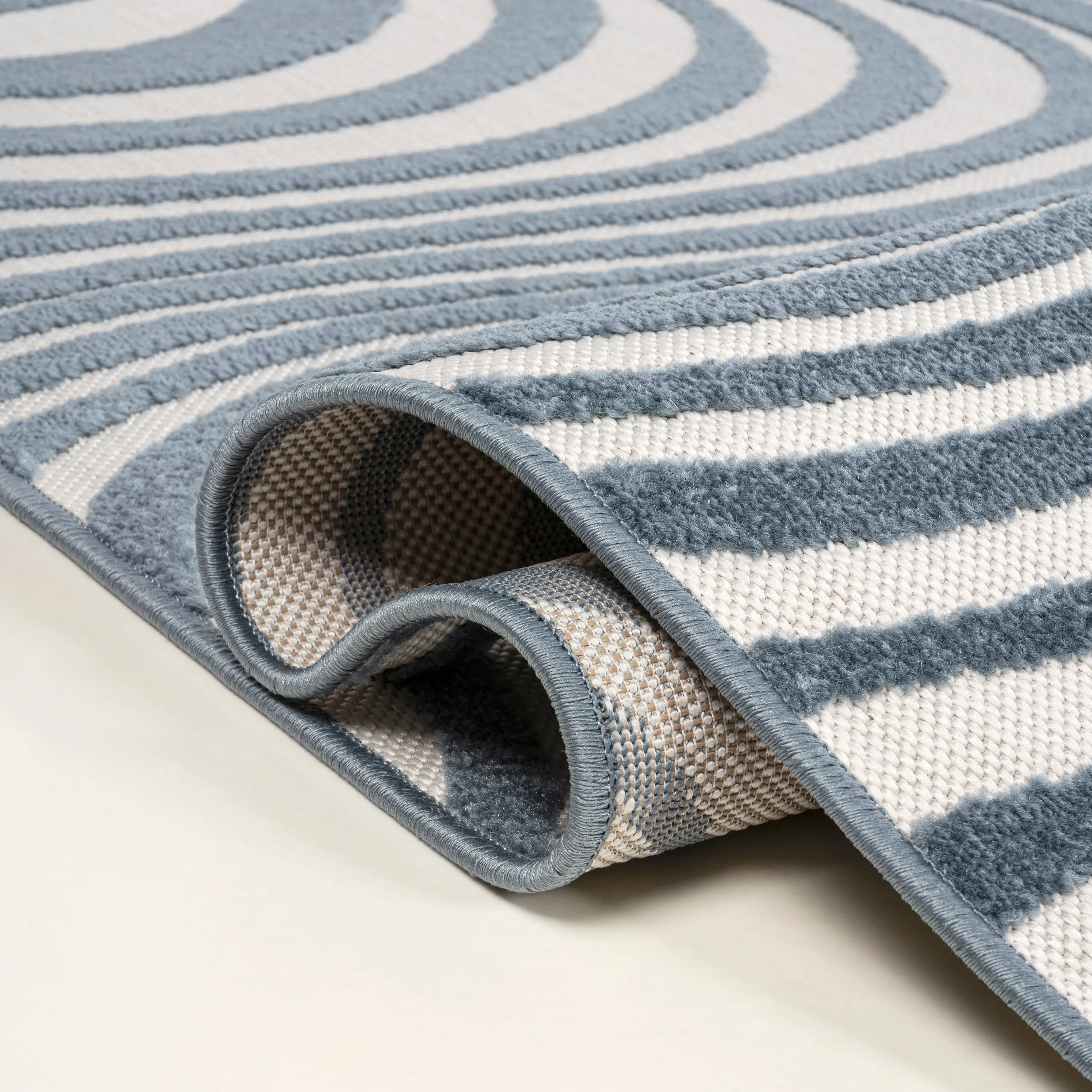 JONATHAN Y Nordby Abstract Groovy Striped Area Rug