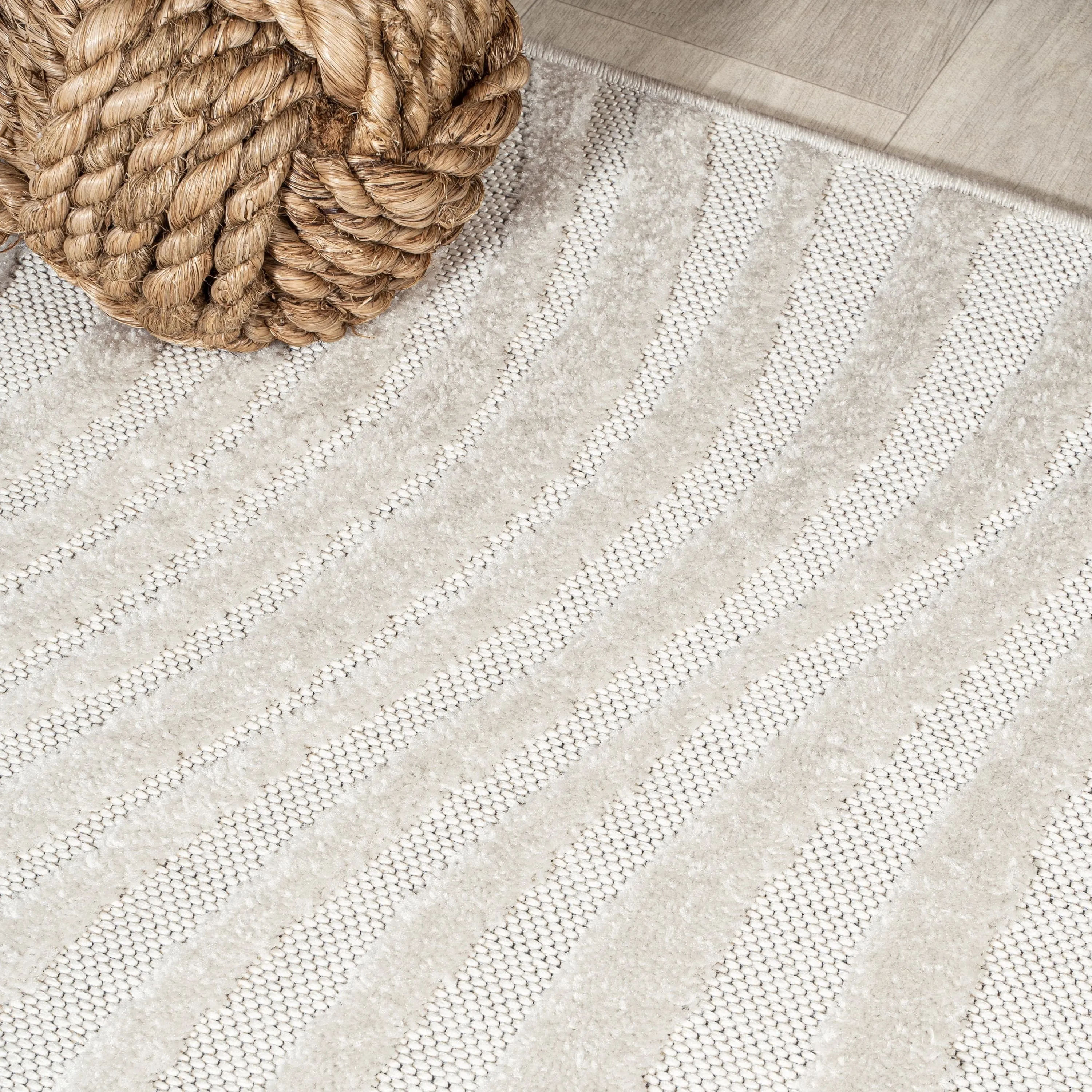 JONATHAN Y Nordby Abstract Groovy Striped Area Rug