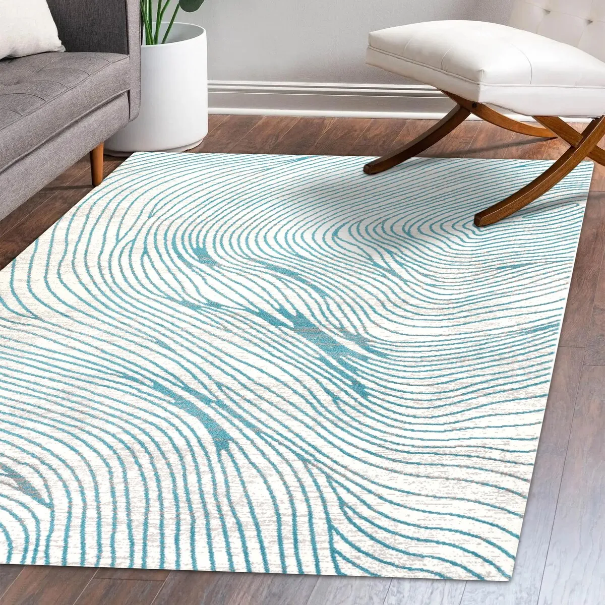 JONATHAN Y Patras Modern Botanical Wildflower Area Rug