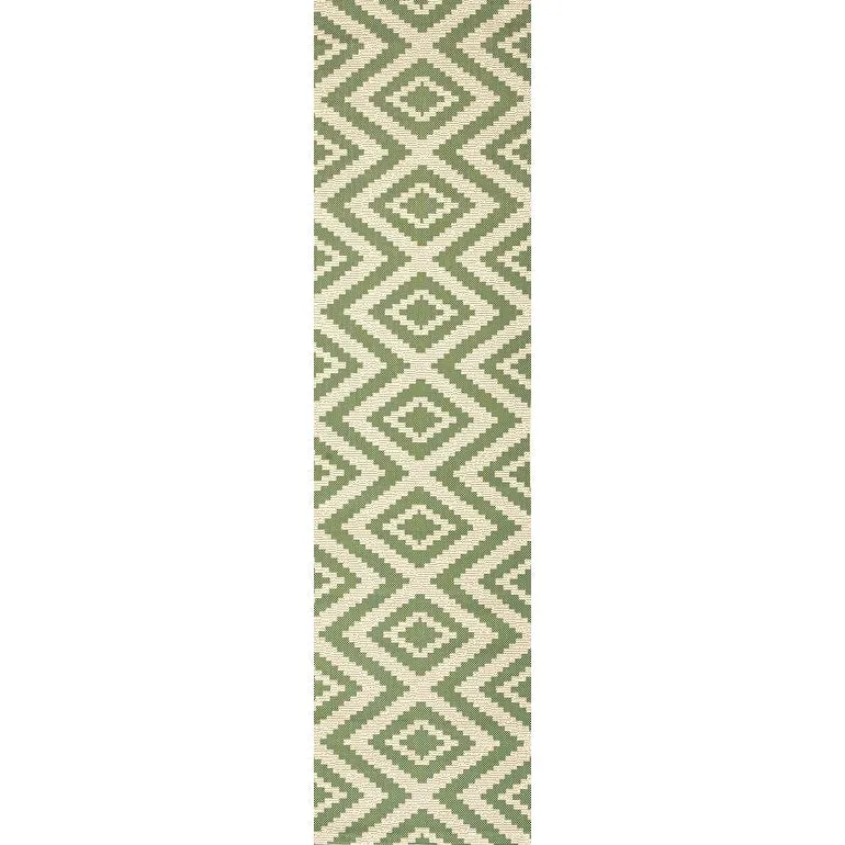 JONATHAN Y Vine Diamond Tribal Indoor/Outdoor Area Rug