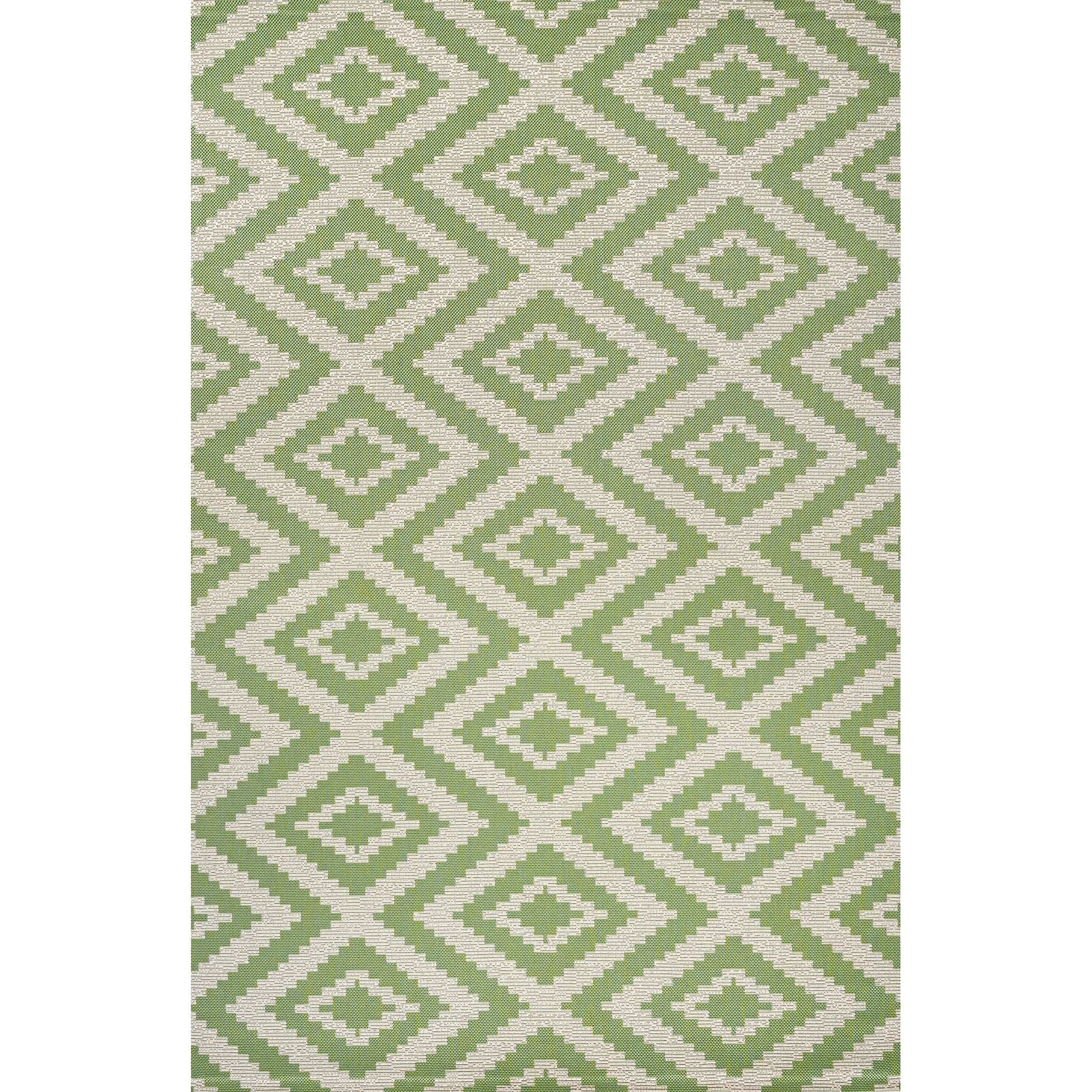 JONATHAN Y Vine Diamond Tribal Indoor/Outdoor Area Rug
