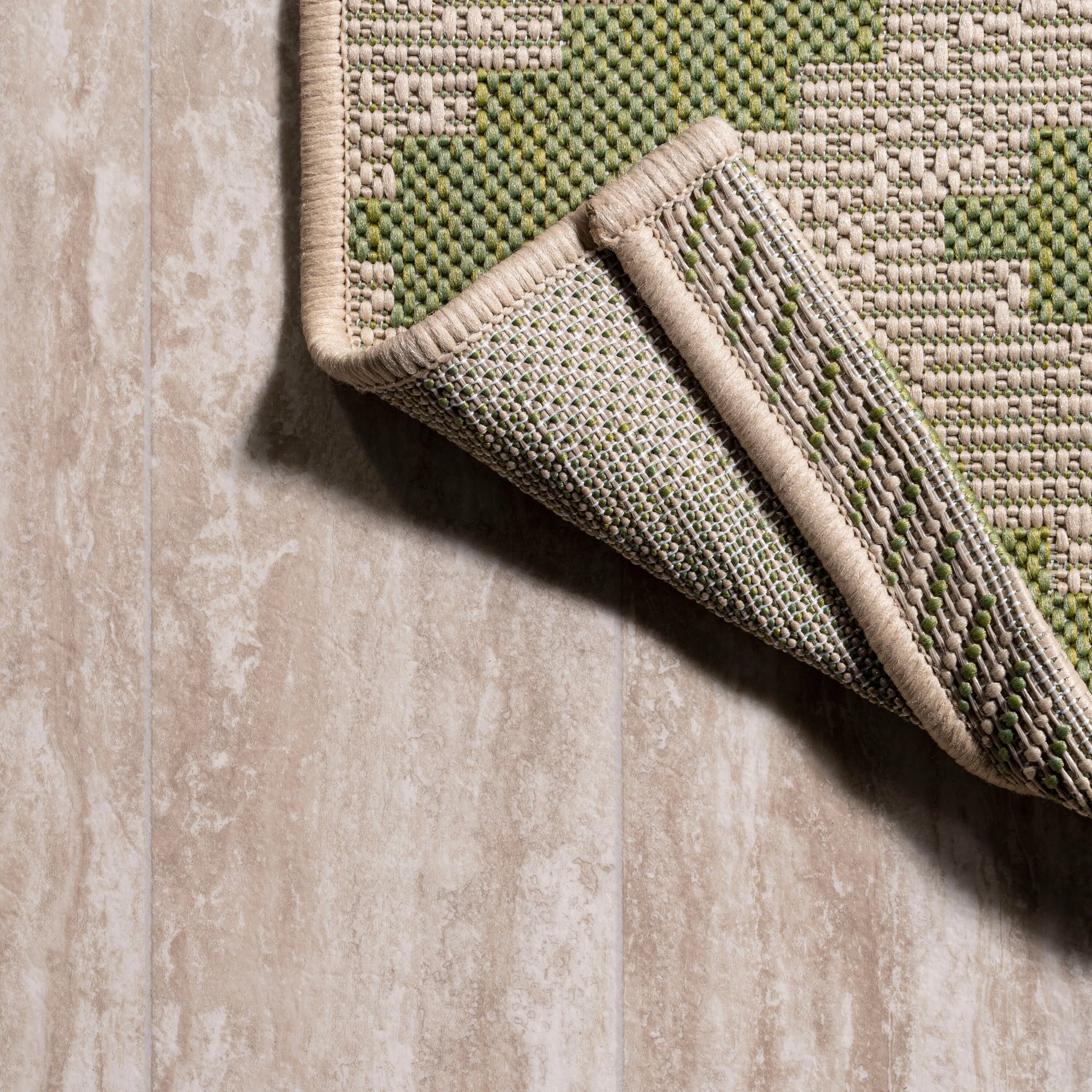 JONATHAN Y Vine Diamond Tribal Indoor/Outdoor Area Rug