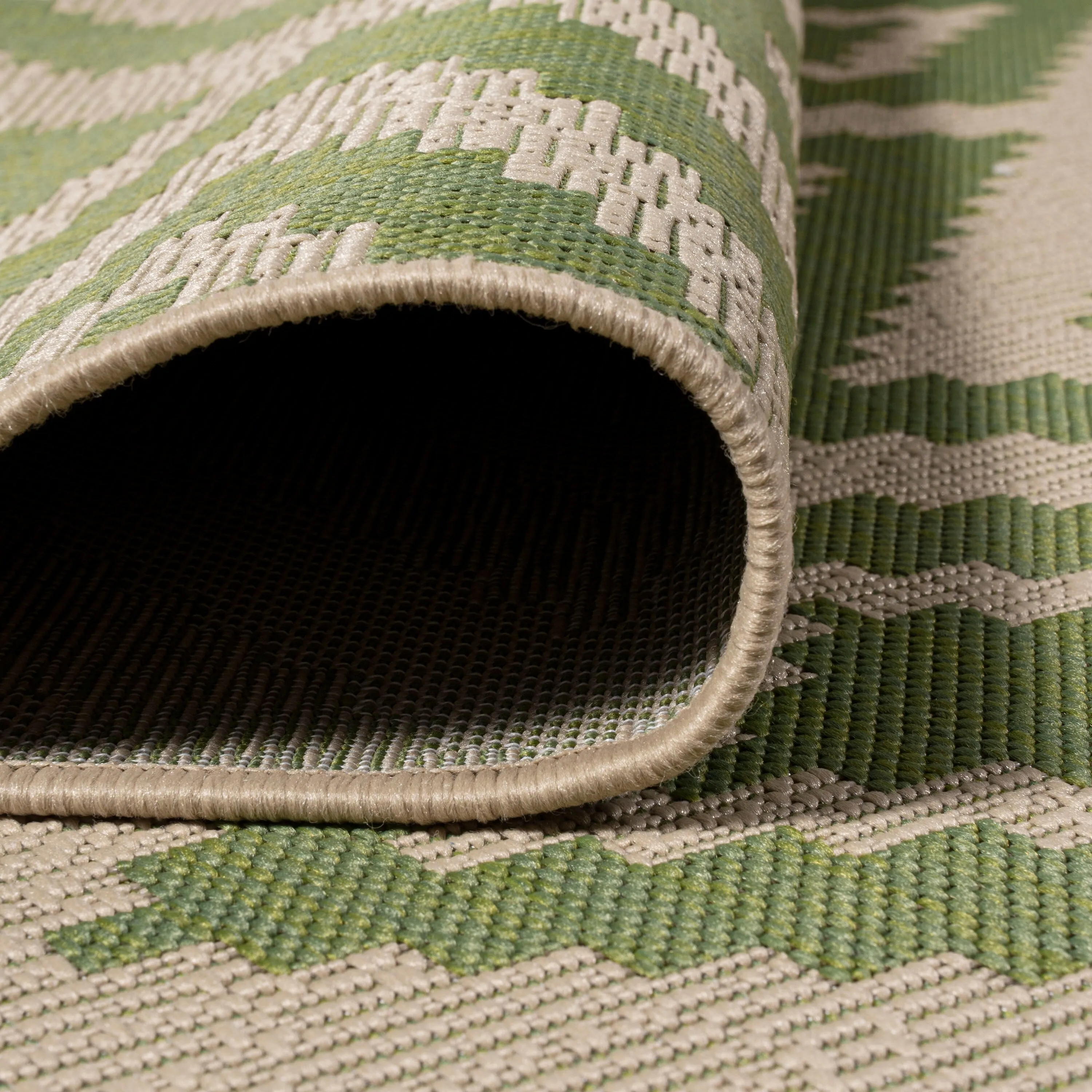 JONATHAN Y Vine Diamond Tribal Indoor/Outdoor Area Rug