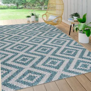 JONATHAN Y Vine Diamond Tribal Indoor/Outdoor Area Rug