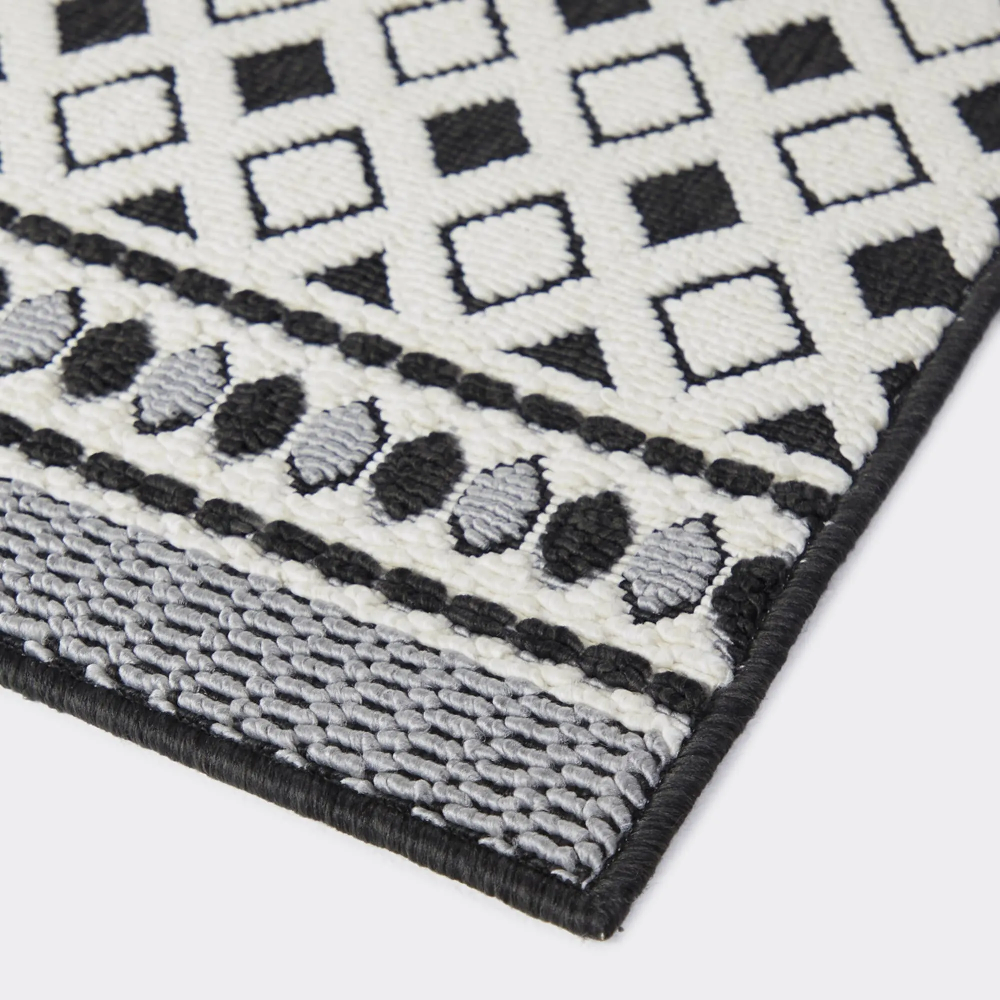 Julius Transitional Stripe Indoor/Outdoor Area Rug