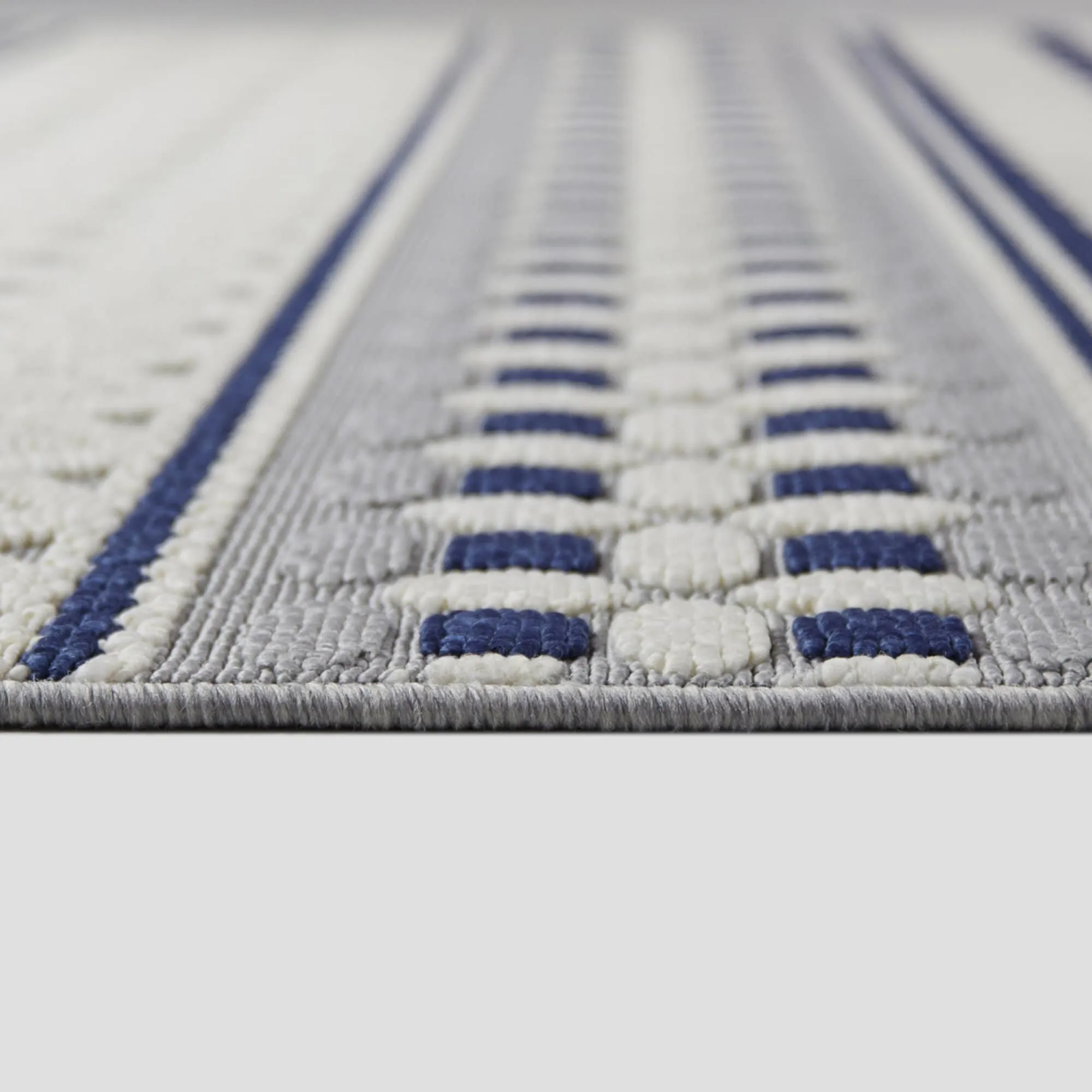 Julius Transitional Stripe Indoor/Outdoor Area Rug