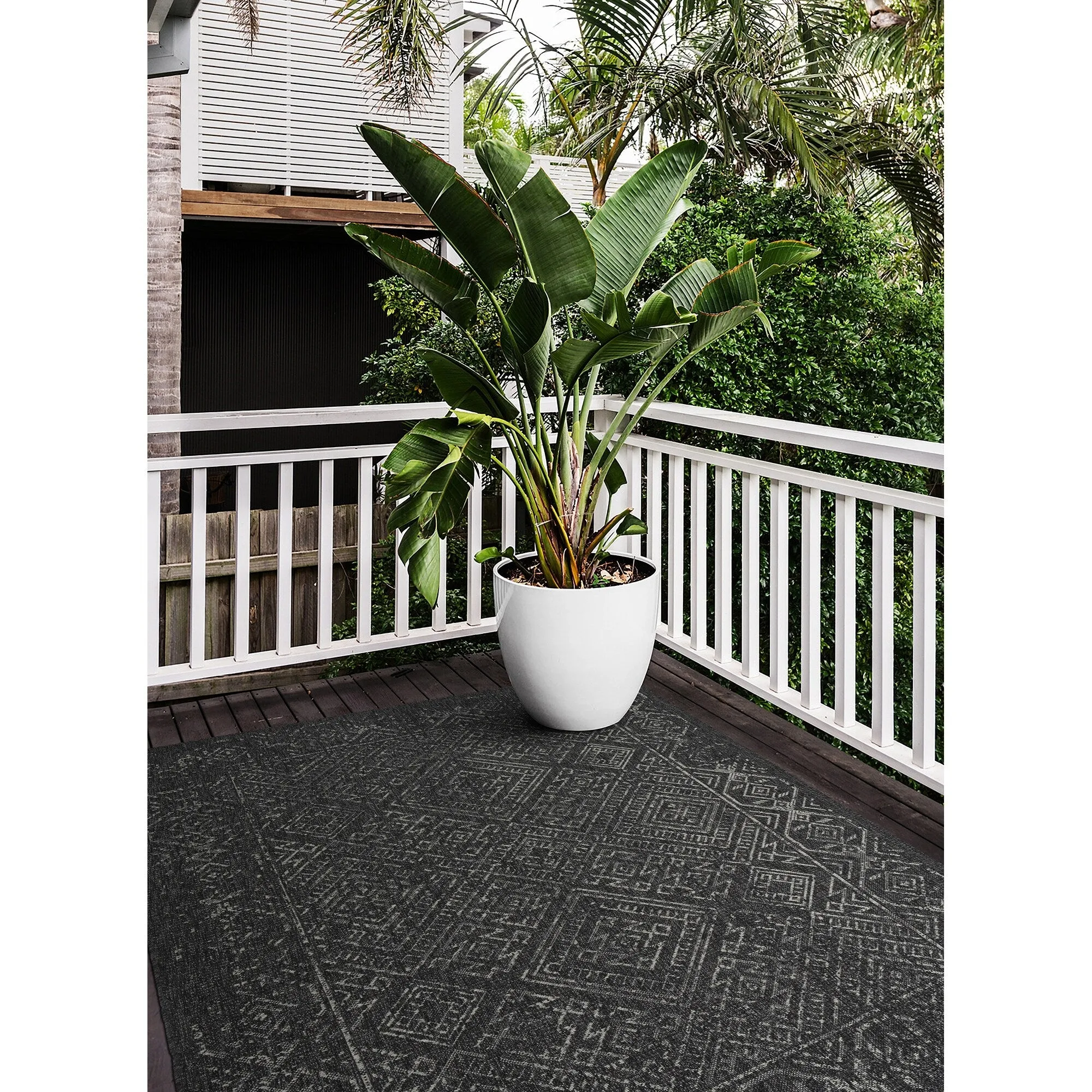Kaleen Bacalar Collection Indoor Outdoor Polypropylene Area Rug